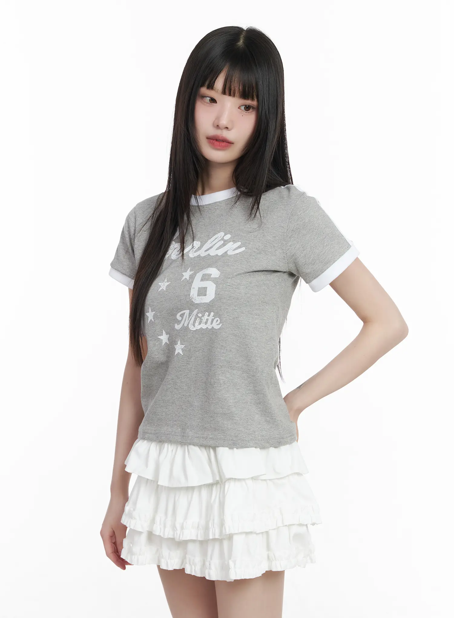 Berlin Track Ringer Tee CM524 - Image 2