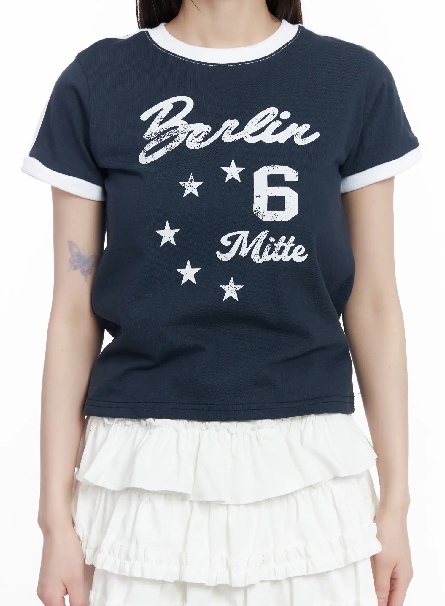 Berlin Track Ringer Tee CM524 - Image 8