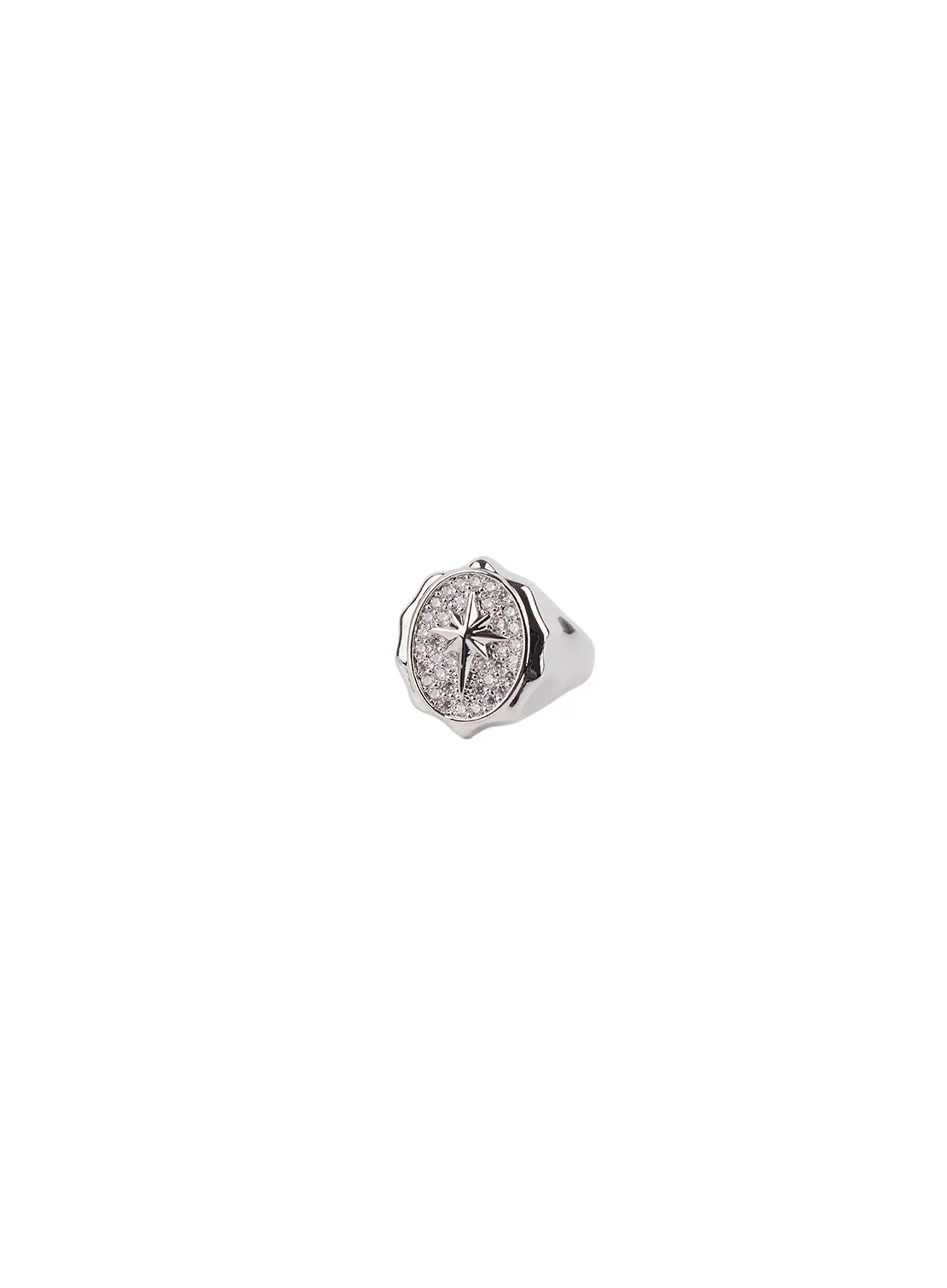 Big Cubic Bold Ring CF525 - Image 7