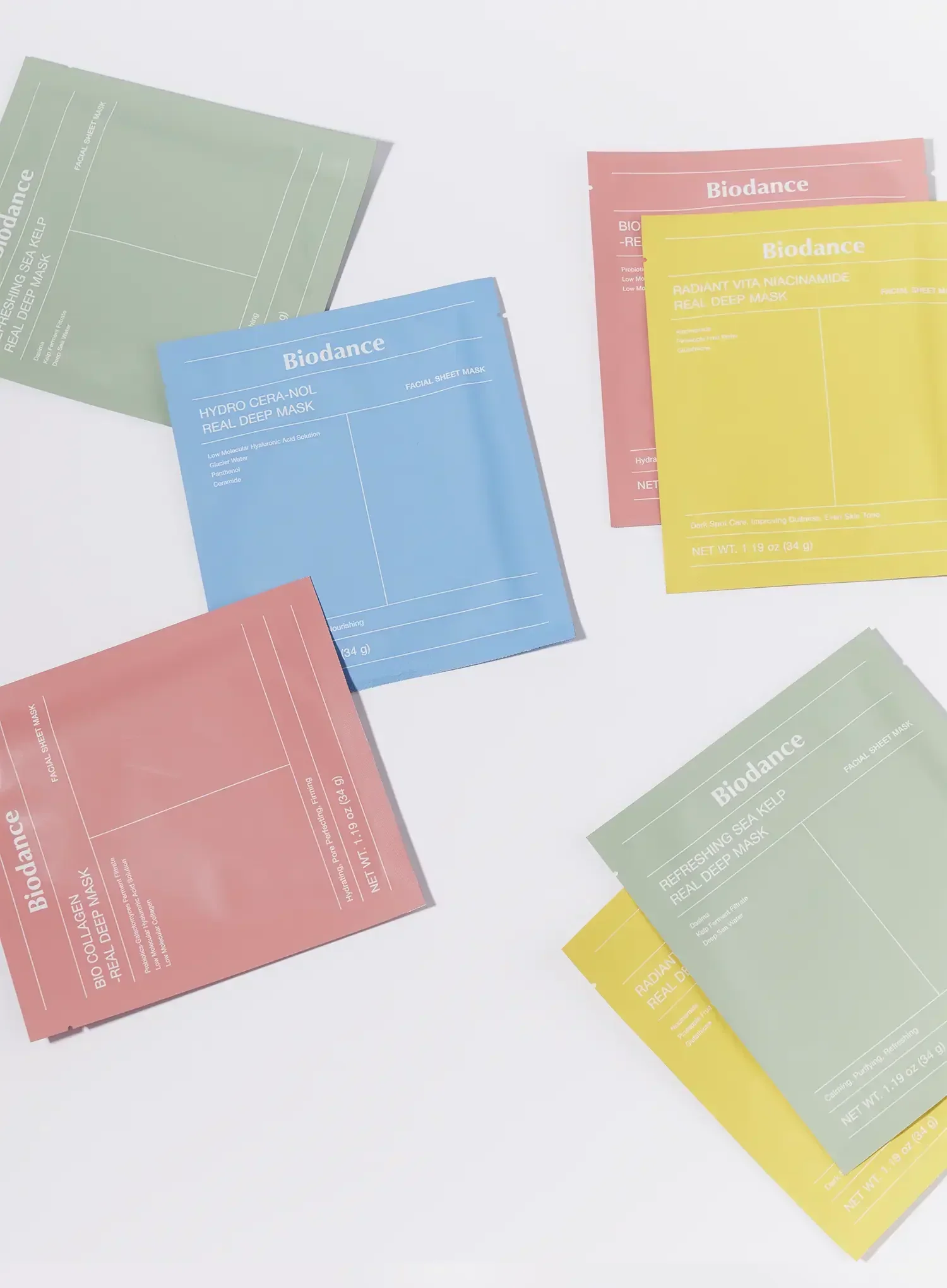 Bio Collagen-Real Deep Mask Set (34g*4ea) - Image 3