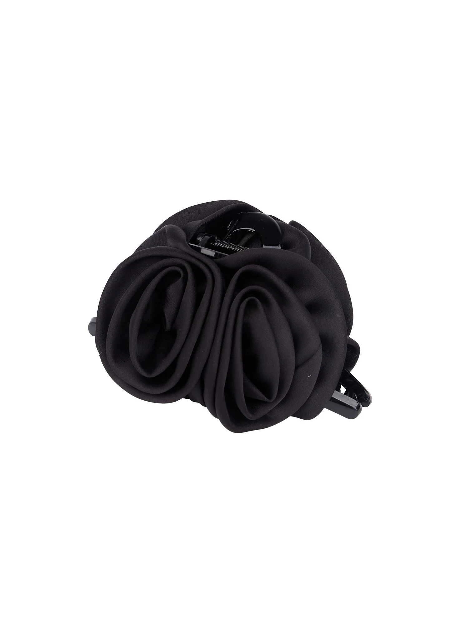 Black Floral Hair Clip CM519 - Image 5