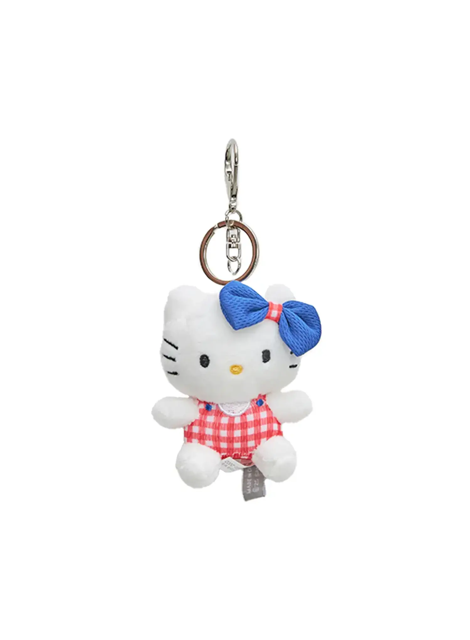 Blue Ribbon Gingham Kitty Keychain CL528 - Image 5
