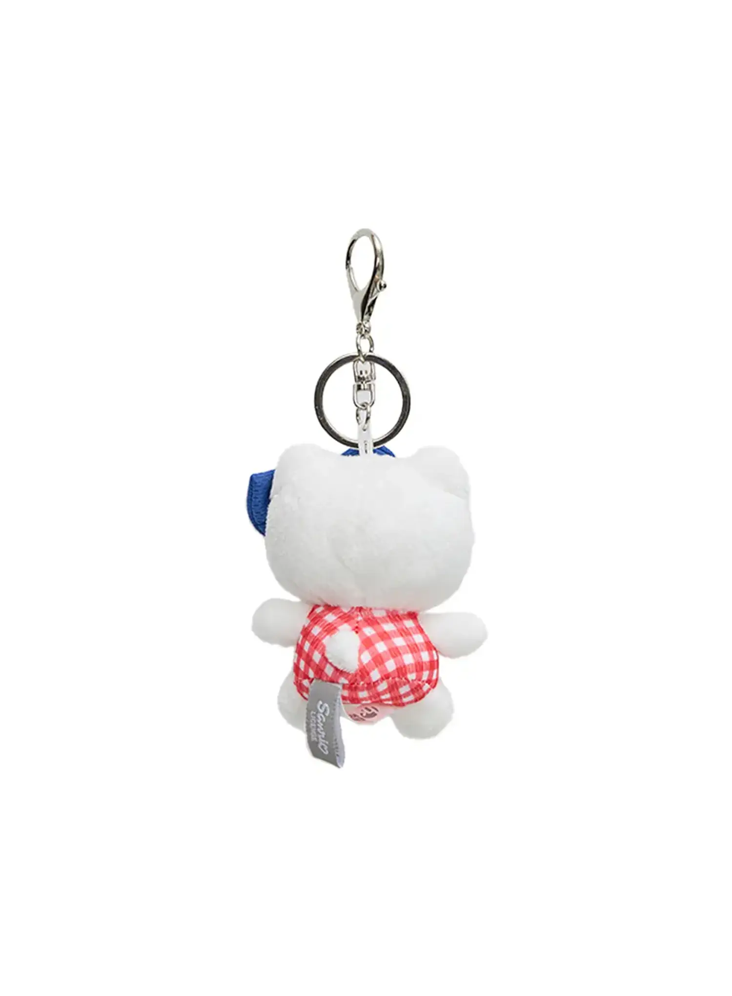 Blue Ribbon Gingham Kitty Keychain CL528 - Image 6