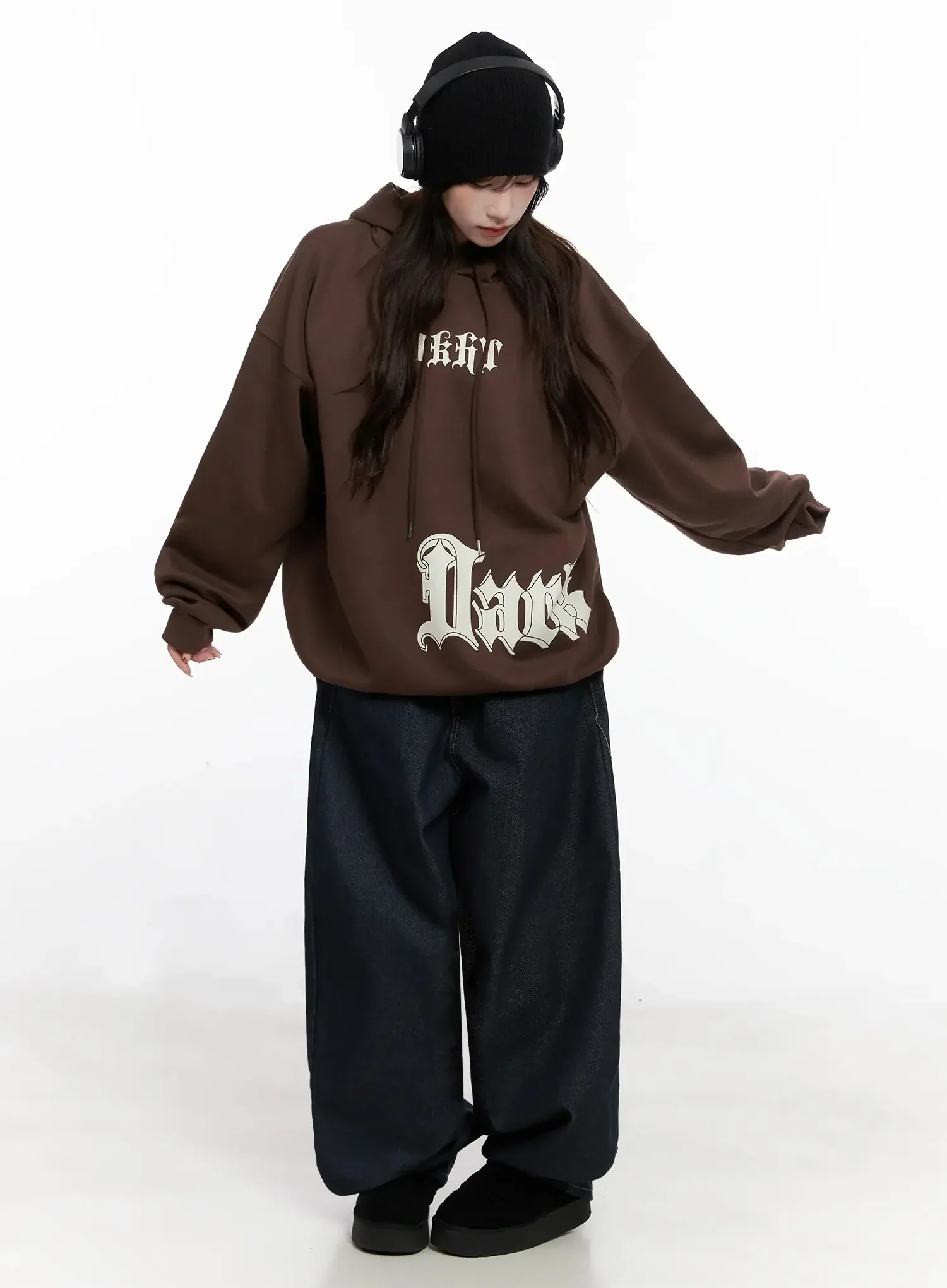 Bold Graphic Oversized Hoodie IN503 - Image 14