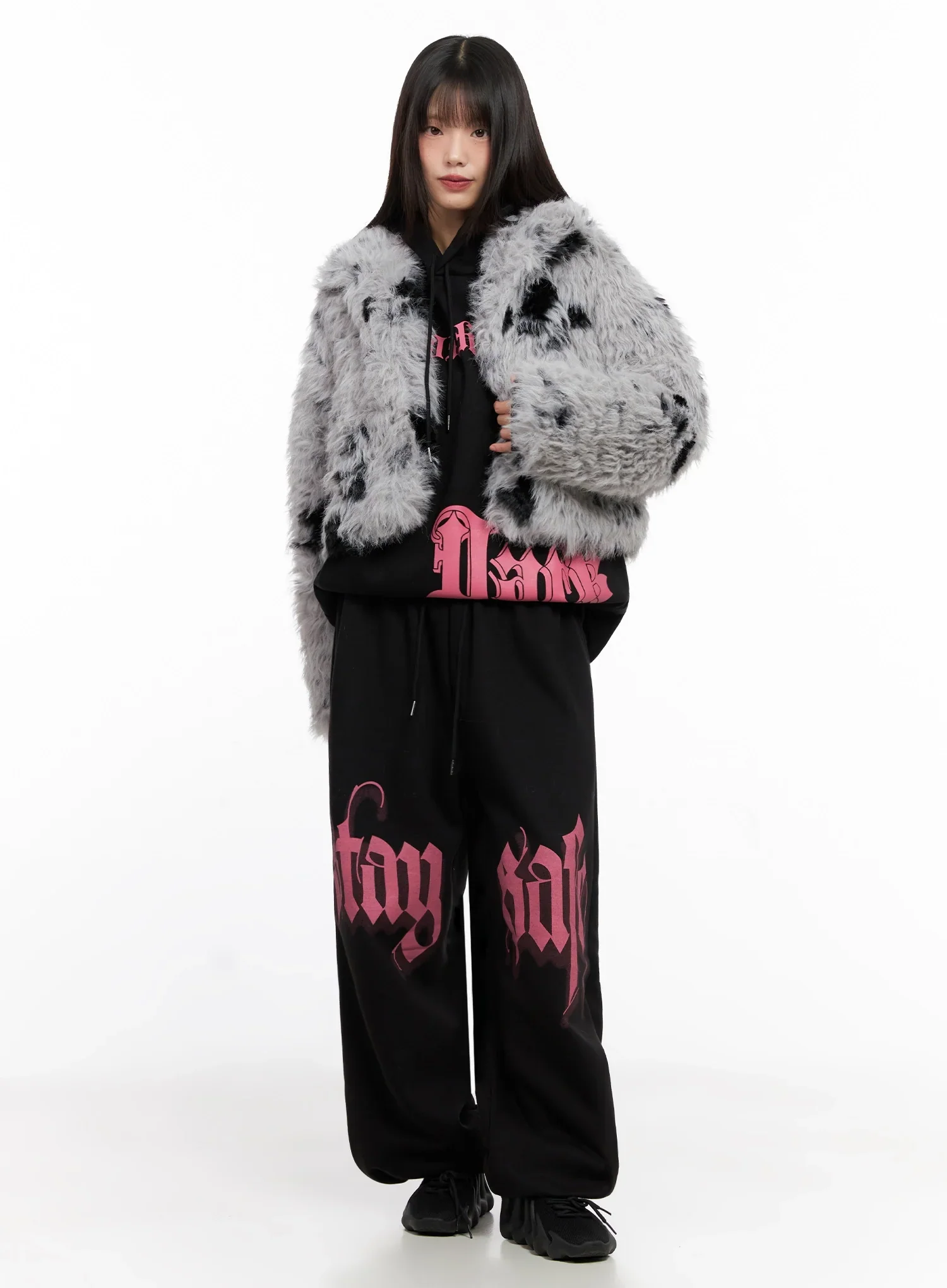Bold Graphic Sweatpants IN503 - Image 3