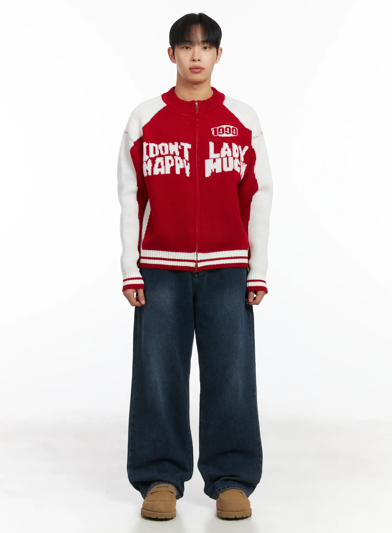 Bold Retro Knit Jacket ID515 - Image 3