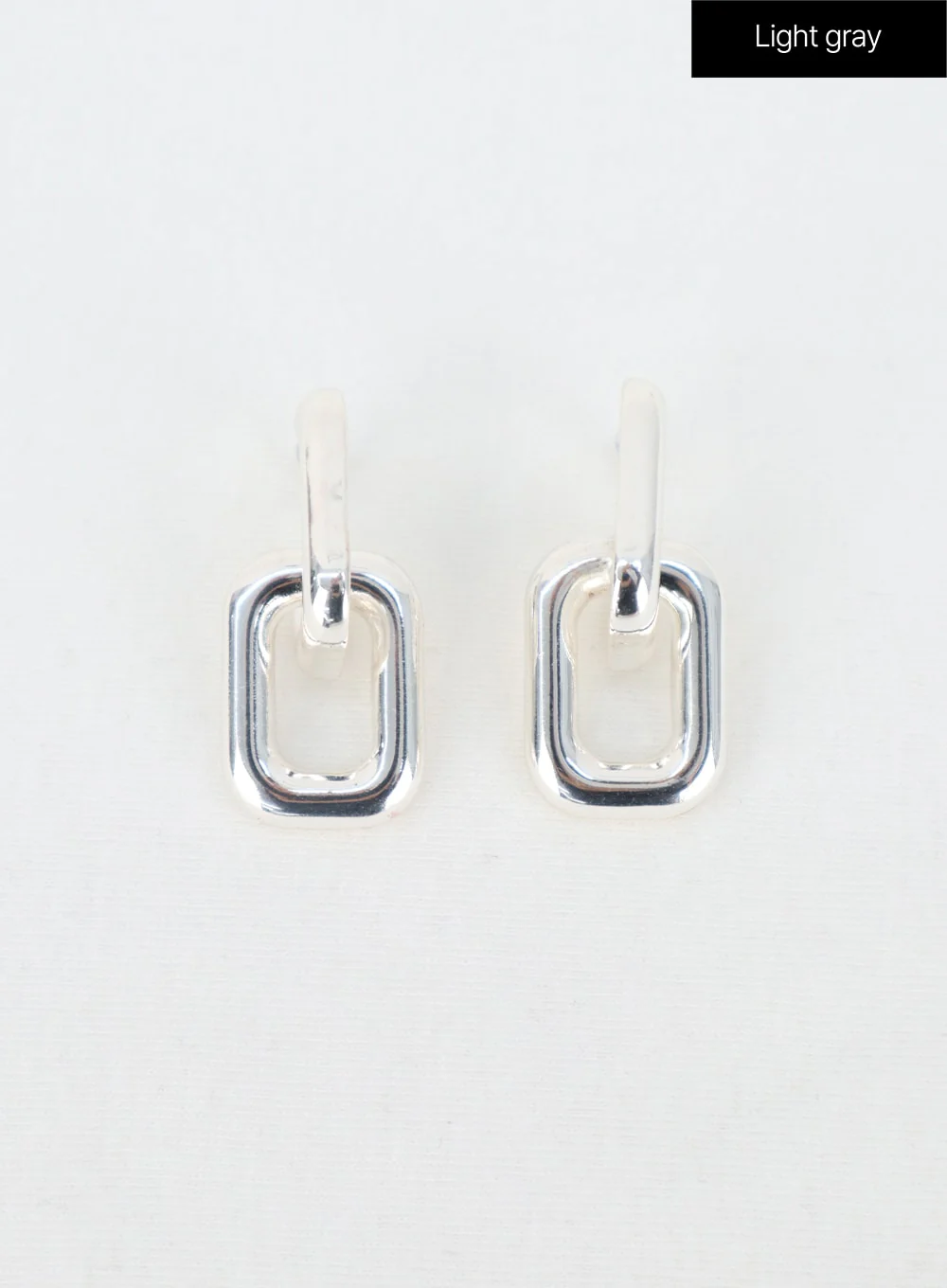 Bold Square Chain Earrings IN302 - Image 7