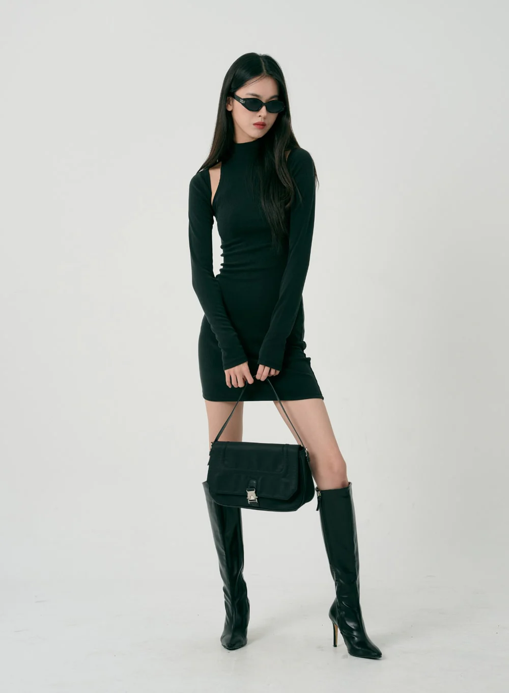 Bolero And Sleeveless Mini Dress Set ID07 - Image 6