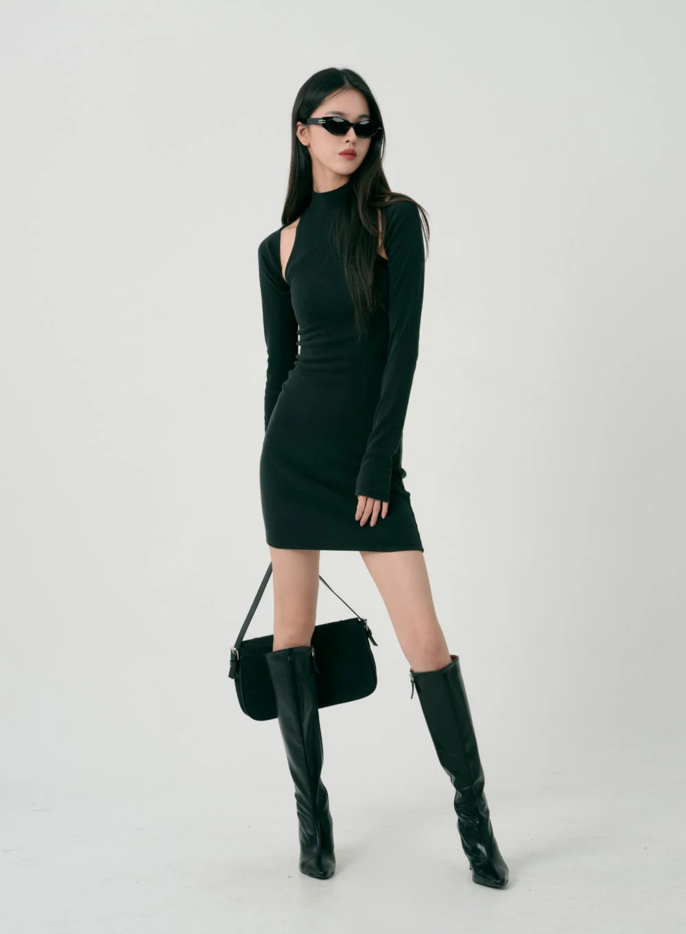 Bolero And Sleeveless Mini Dress Set ID07 - Image 7