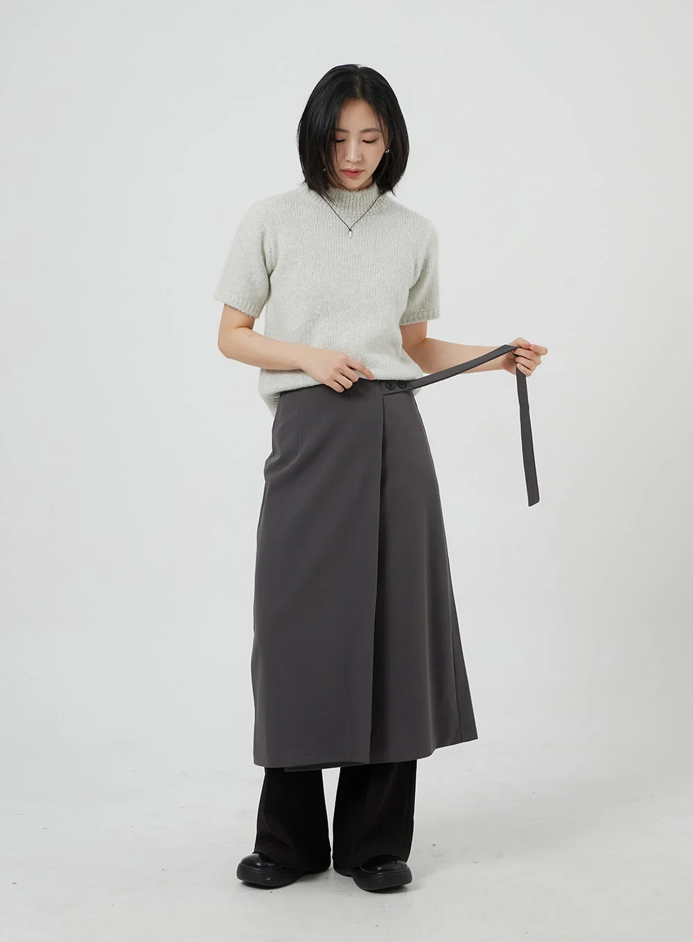 Bootcut Tailored Pants OF314 - Image 14