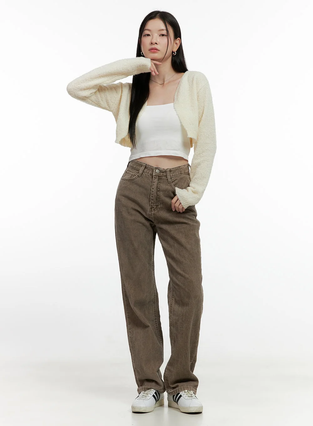 Boucle Bolero Cardigan ON408 - Image 3