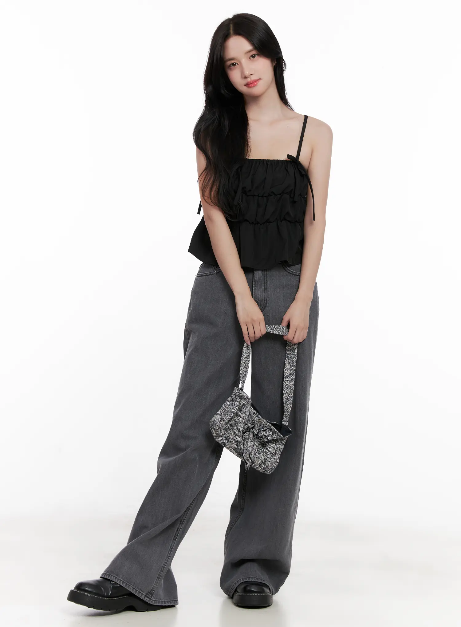 Bow Slouchy Shoulder Bag CL516 - Image 5