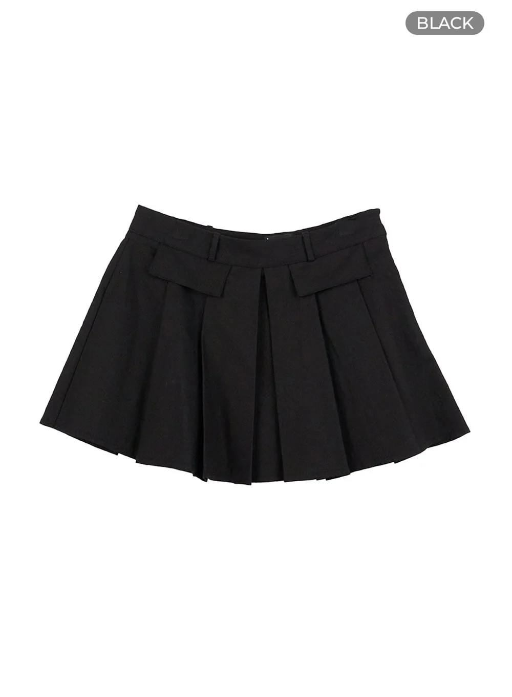 Box Pleated Mini Skirt CG427 - Image 9
