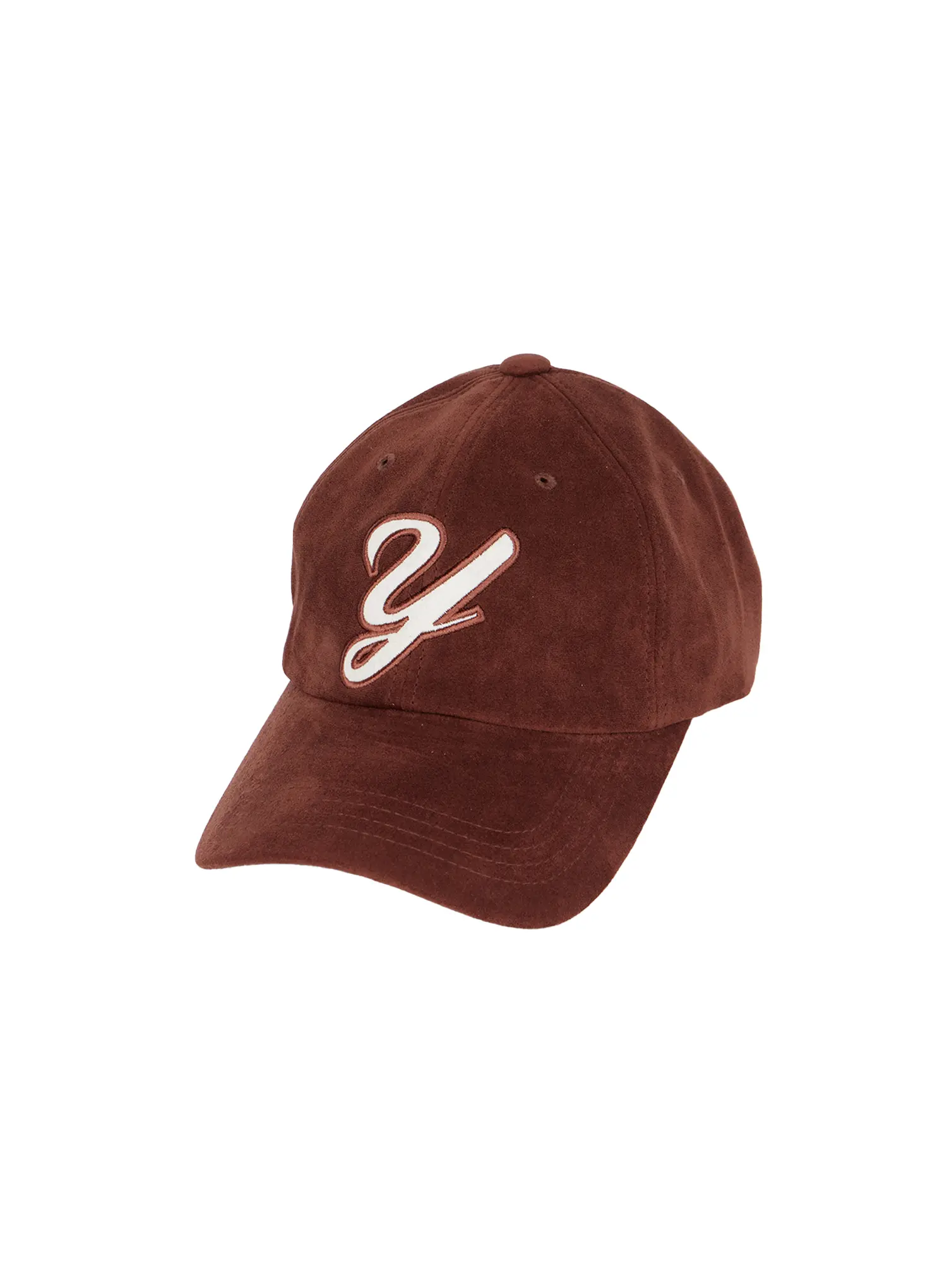 Brown Suede Baseball Cap CD523 - Image 6