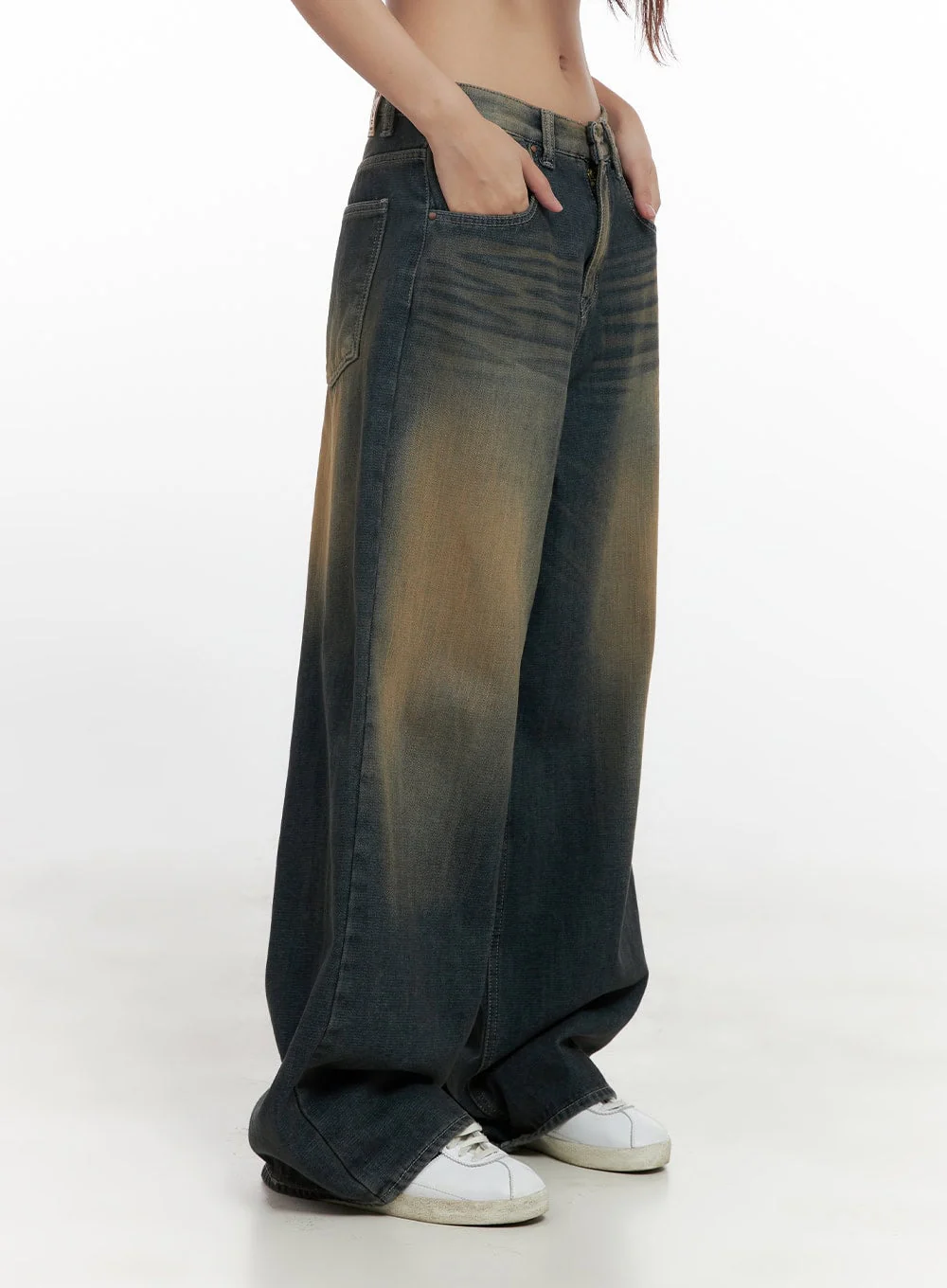 Bryana Cotton Comfort Wide Leg Jeans CN419 - Image 6