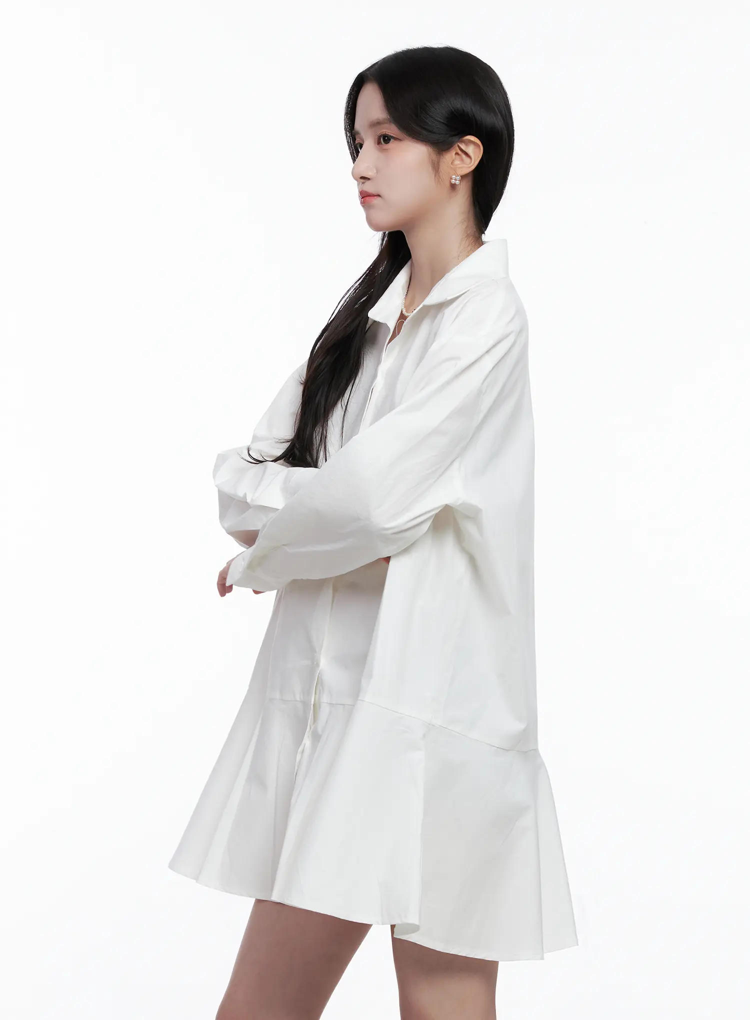 Button-Up Midi Dress CS519 - Image 5