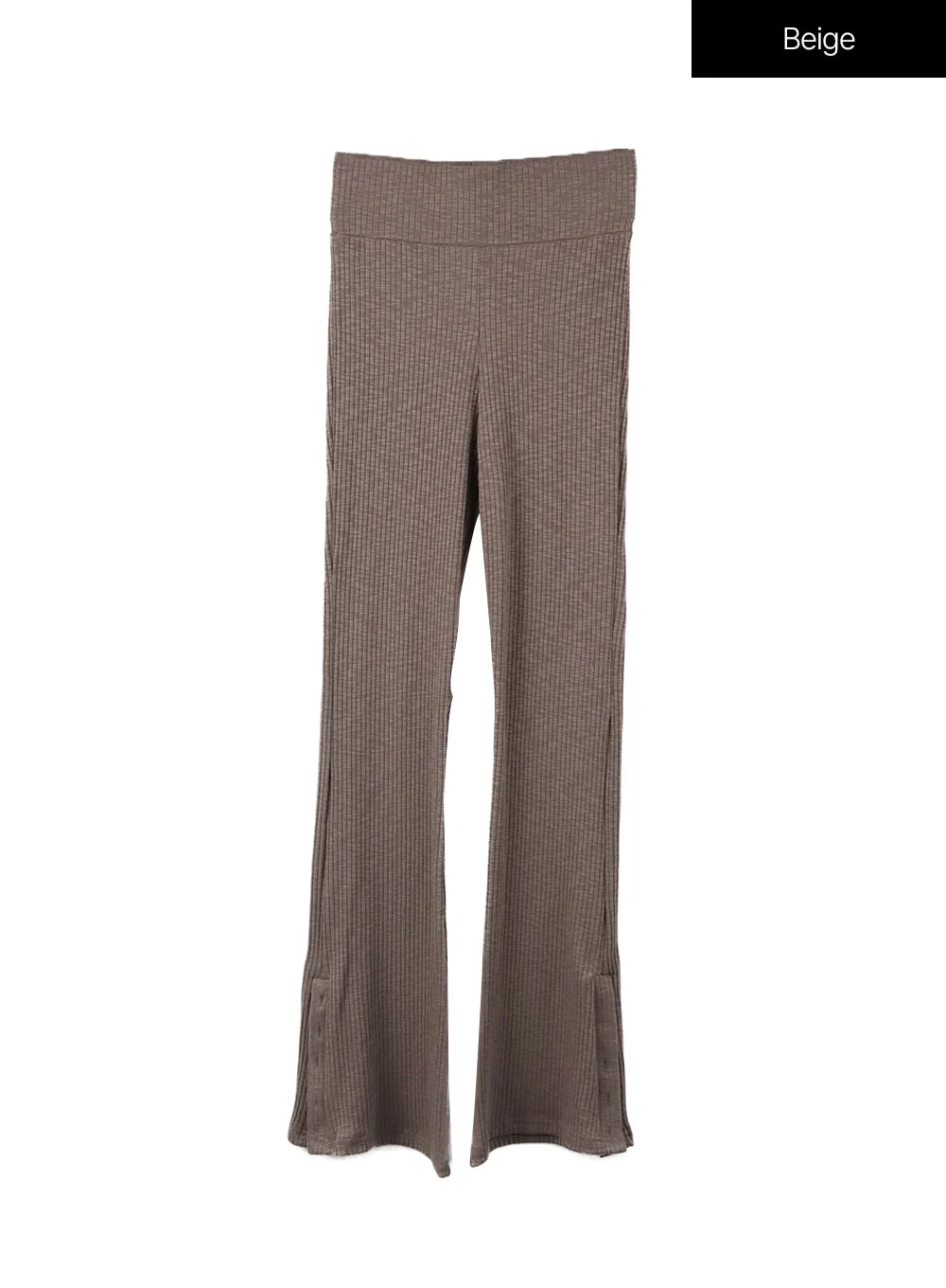 Buttoned Bootcut Slim Sweat Pants CF415 - Image 7