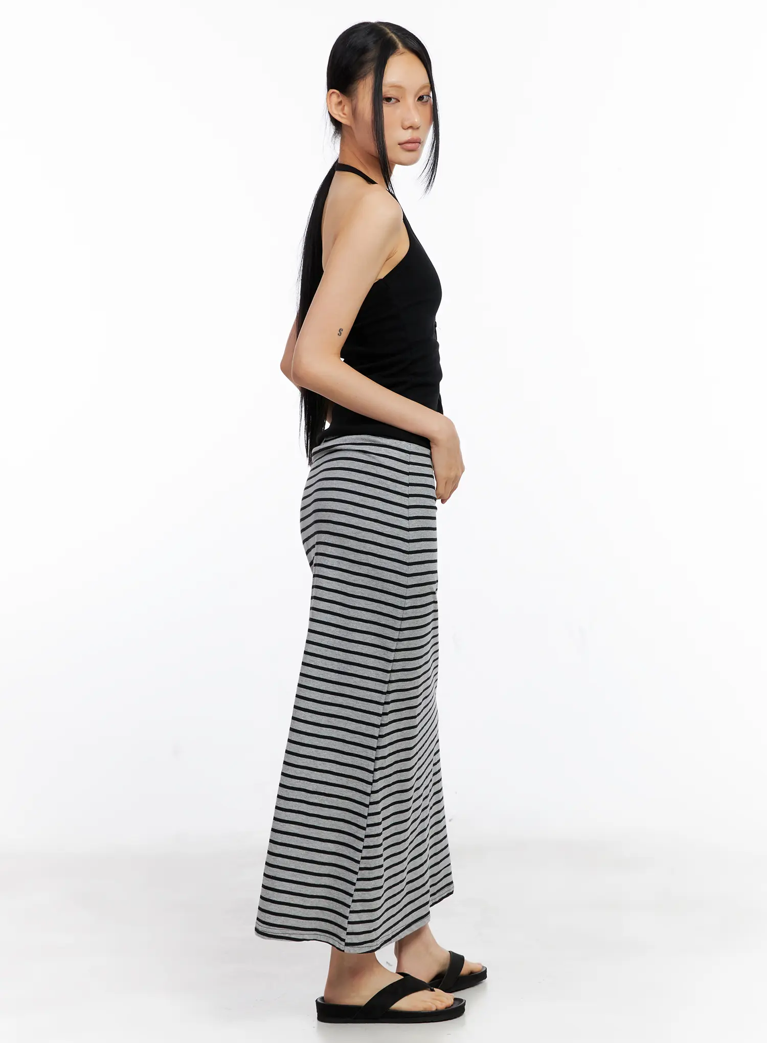 Buttoned Halter Tank CL530 - Image 4
