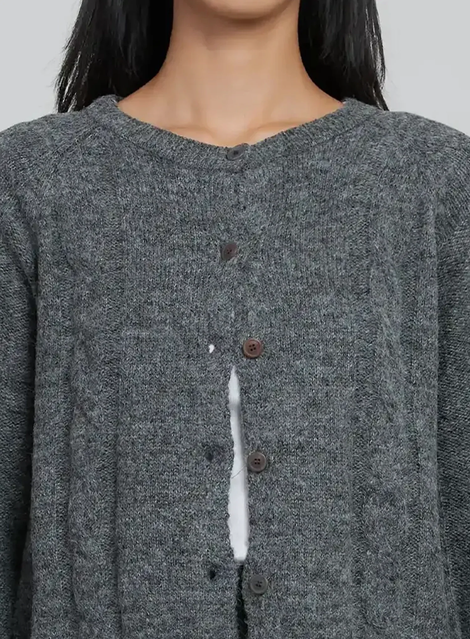 Cable Knit Cardigan ID516 - Image 3