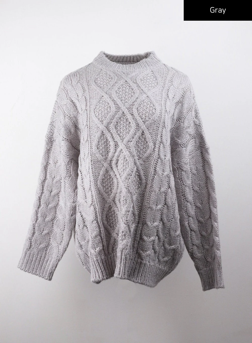 Cable Knit Sweater Mini Dress CJ405 - Image 12