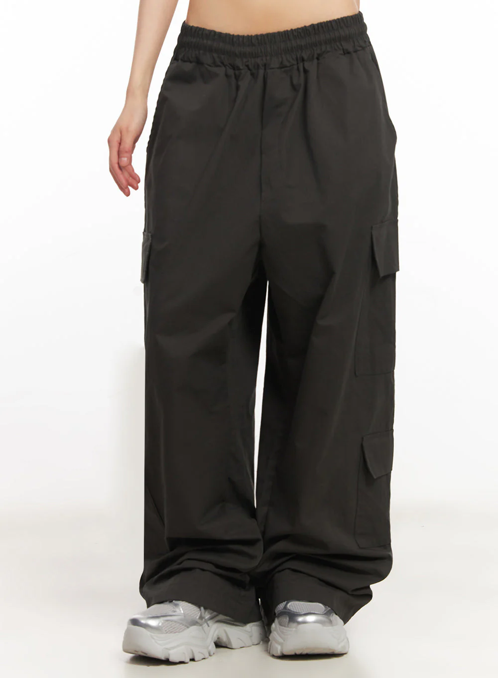 Cargo Baggy Windbreaker Pants IY502
