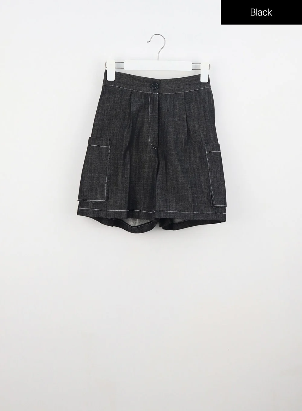 Cargo Denim Shorts OU326 - Image 12
