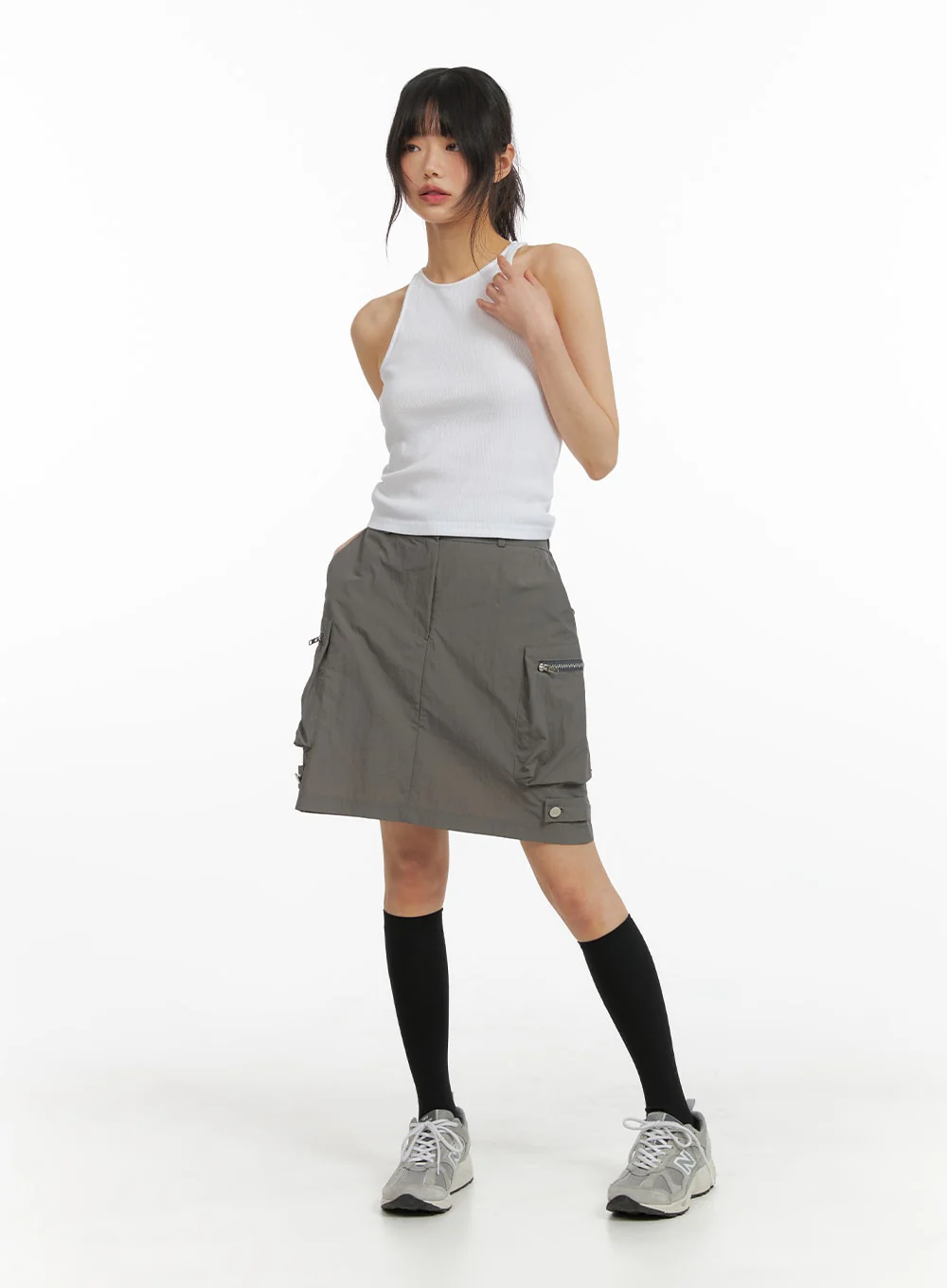 Cargo Midi Skirt CM413 - Image 2