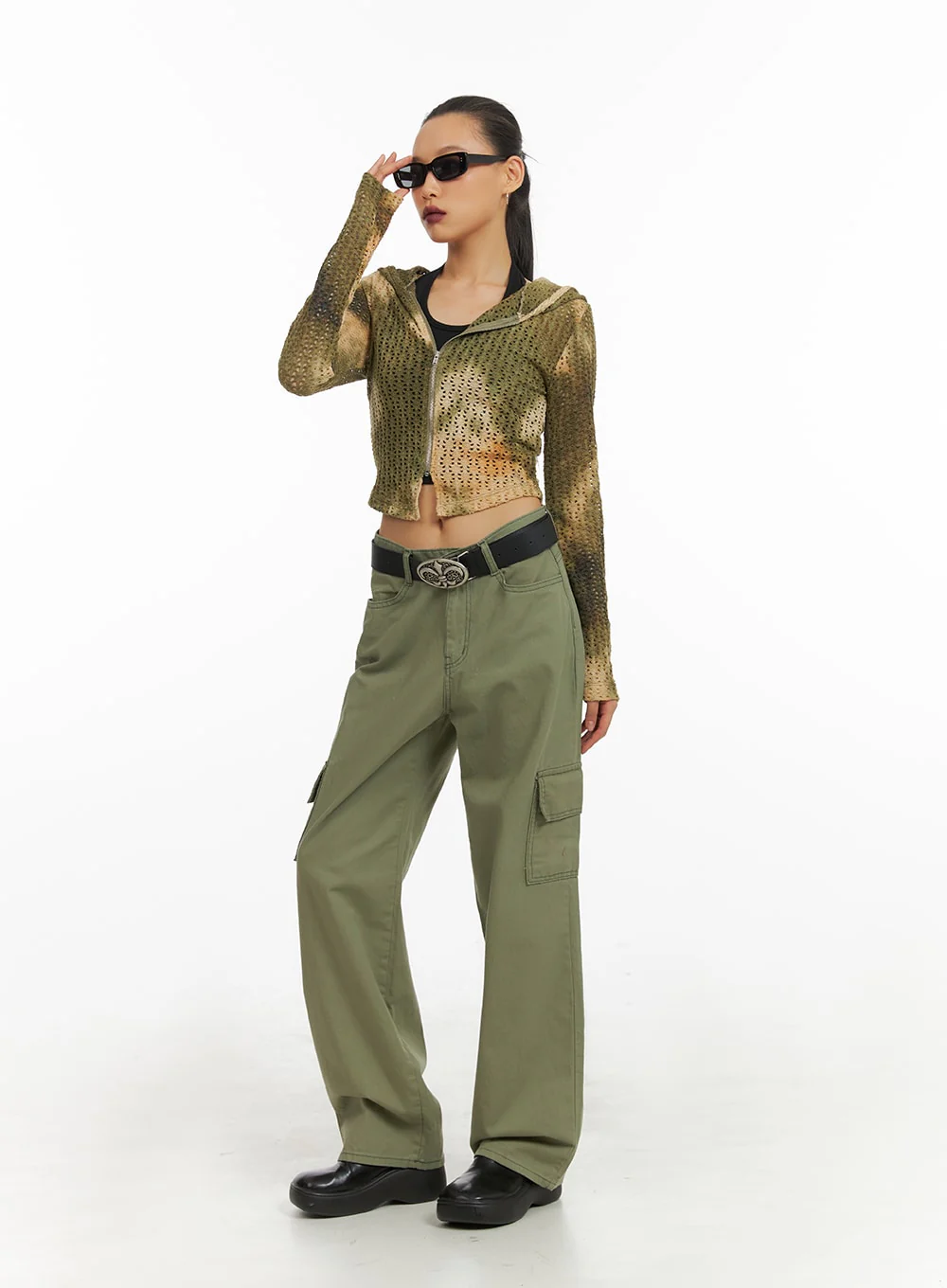 Cargo Straight Leg Pants IA417 - Image 6