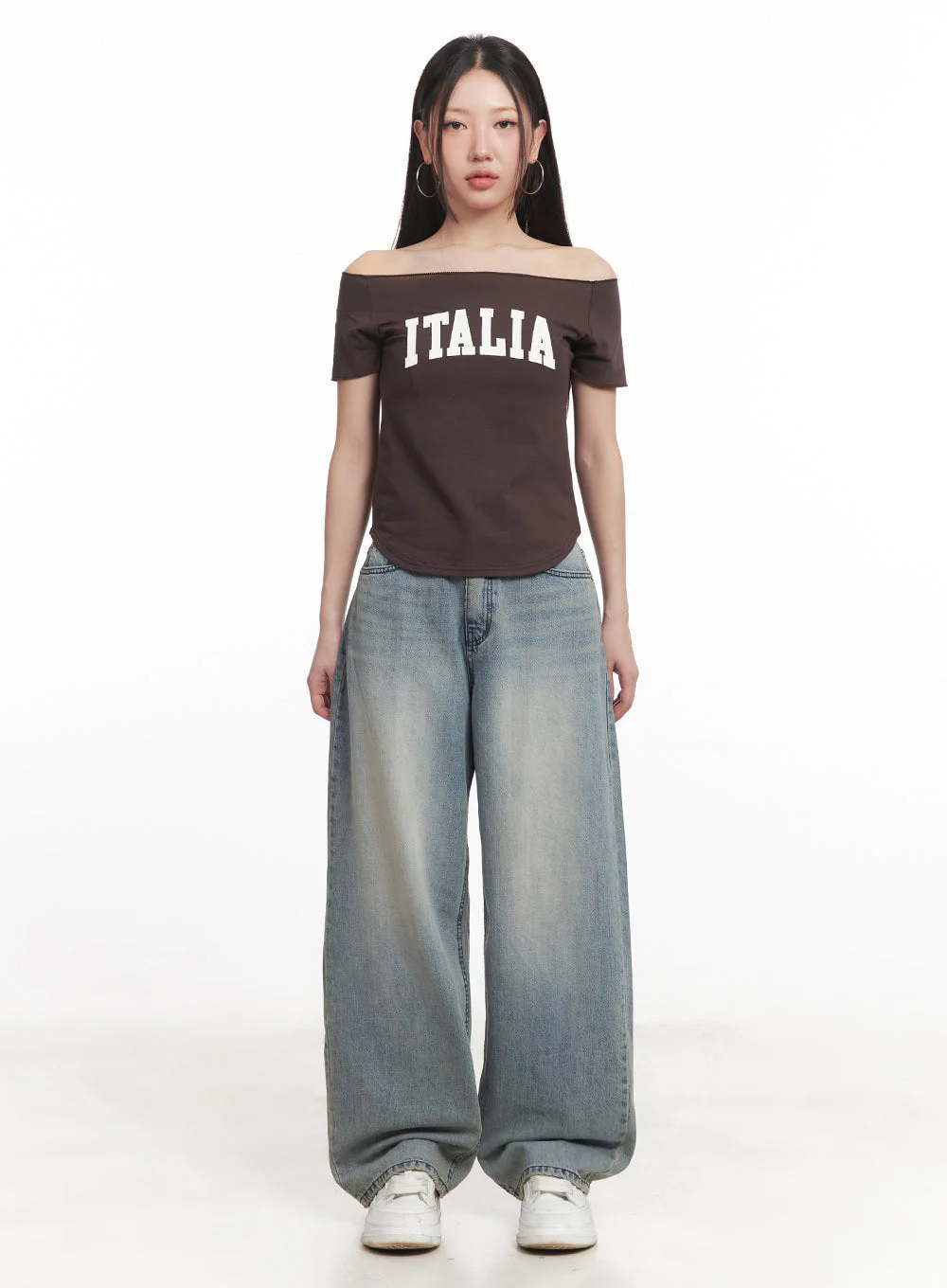 Casey Washed Baggy Jeans IM528 - Image 4