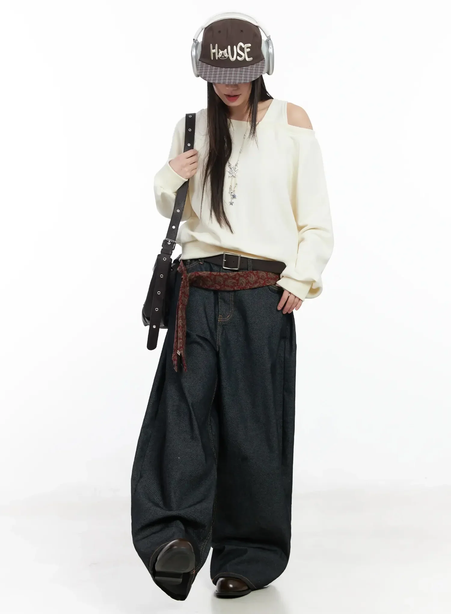 Casual Asymmetric Sweatshirt IM523 - Image 5