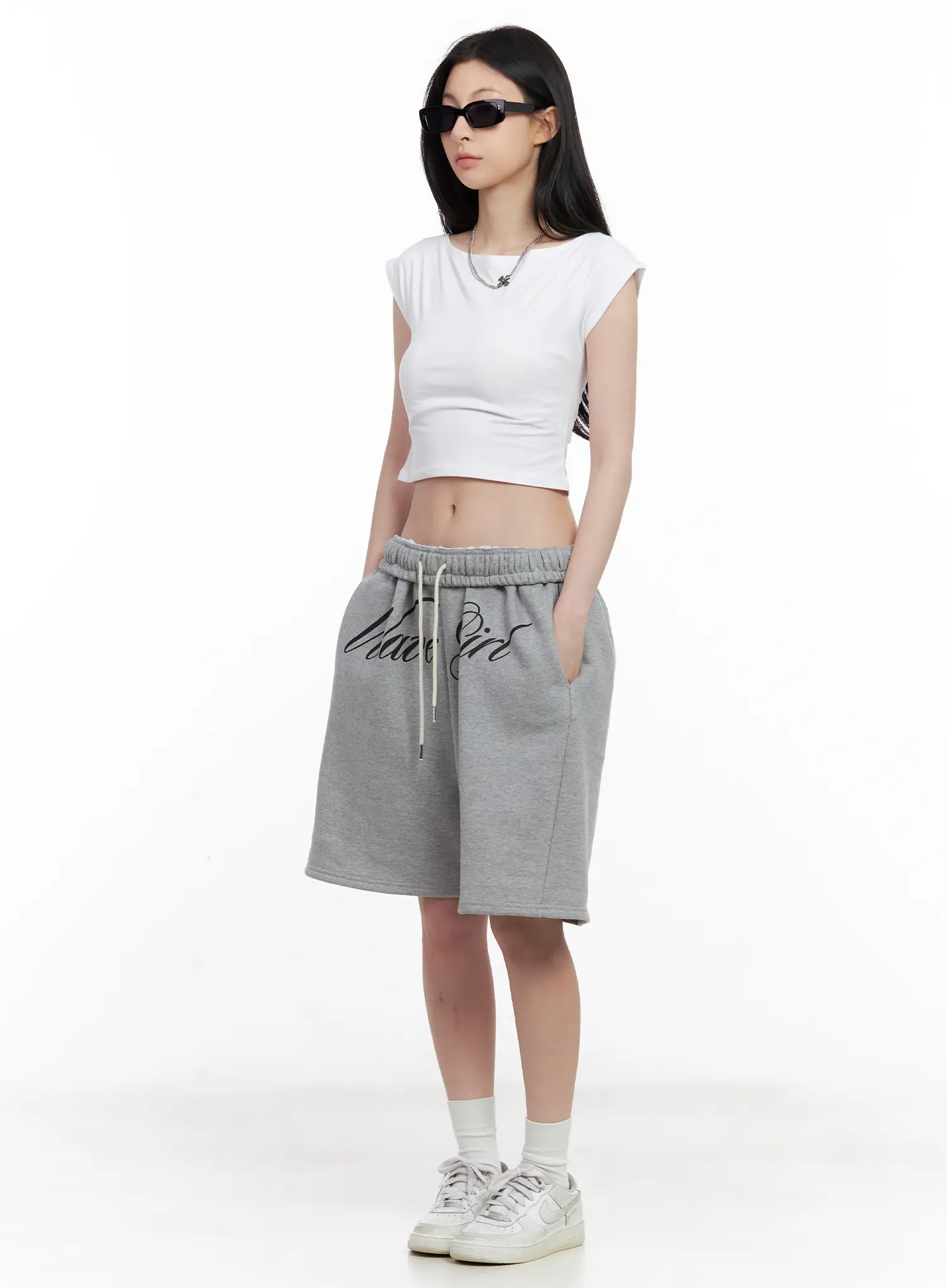Casual Boatneck Cropped Tee CL501 - Image 8