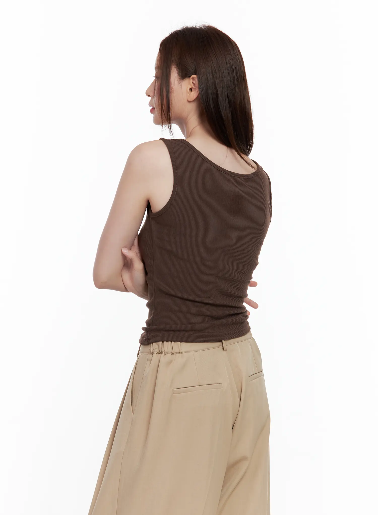 Casual Button Tank CL502 - Image 7