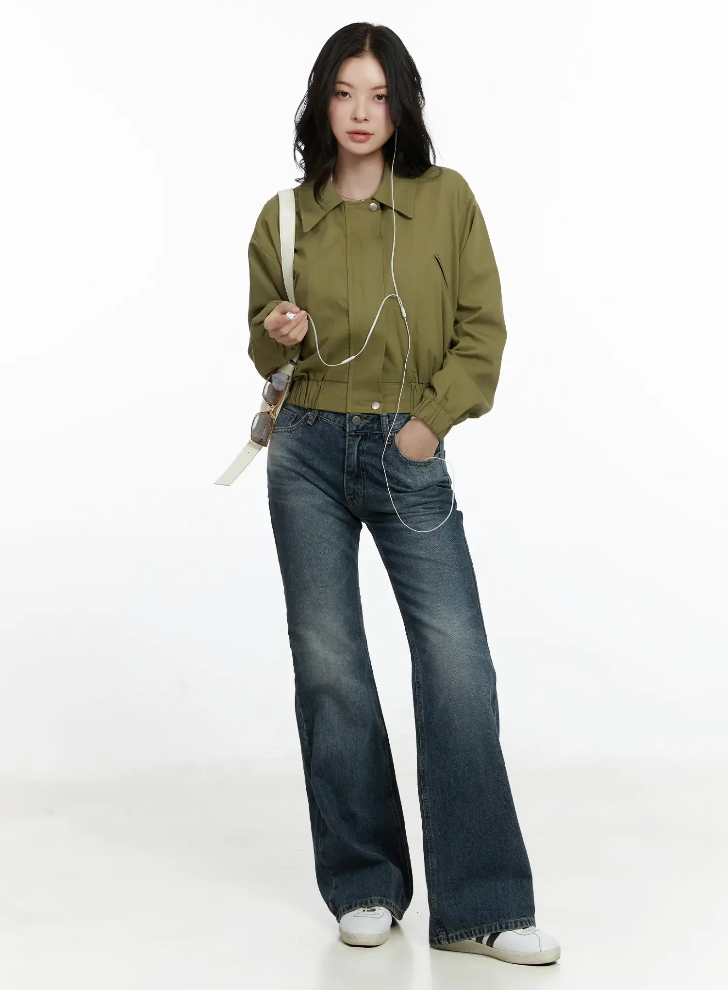Casual Cropped Utility Jacket F502 - Image 3