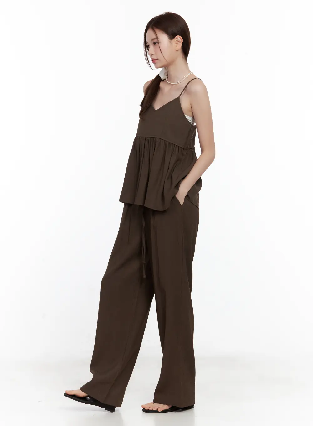 Casual Flowy V-Neck Tank CL502 - Image 3
