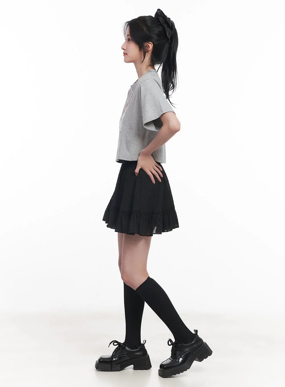 Casual Graphic Crop Top CY526 - Image 5