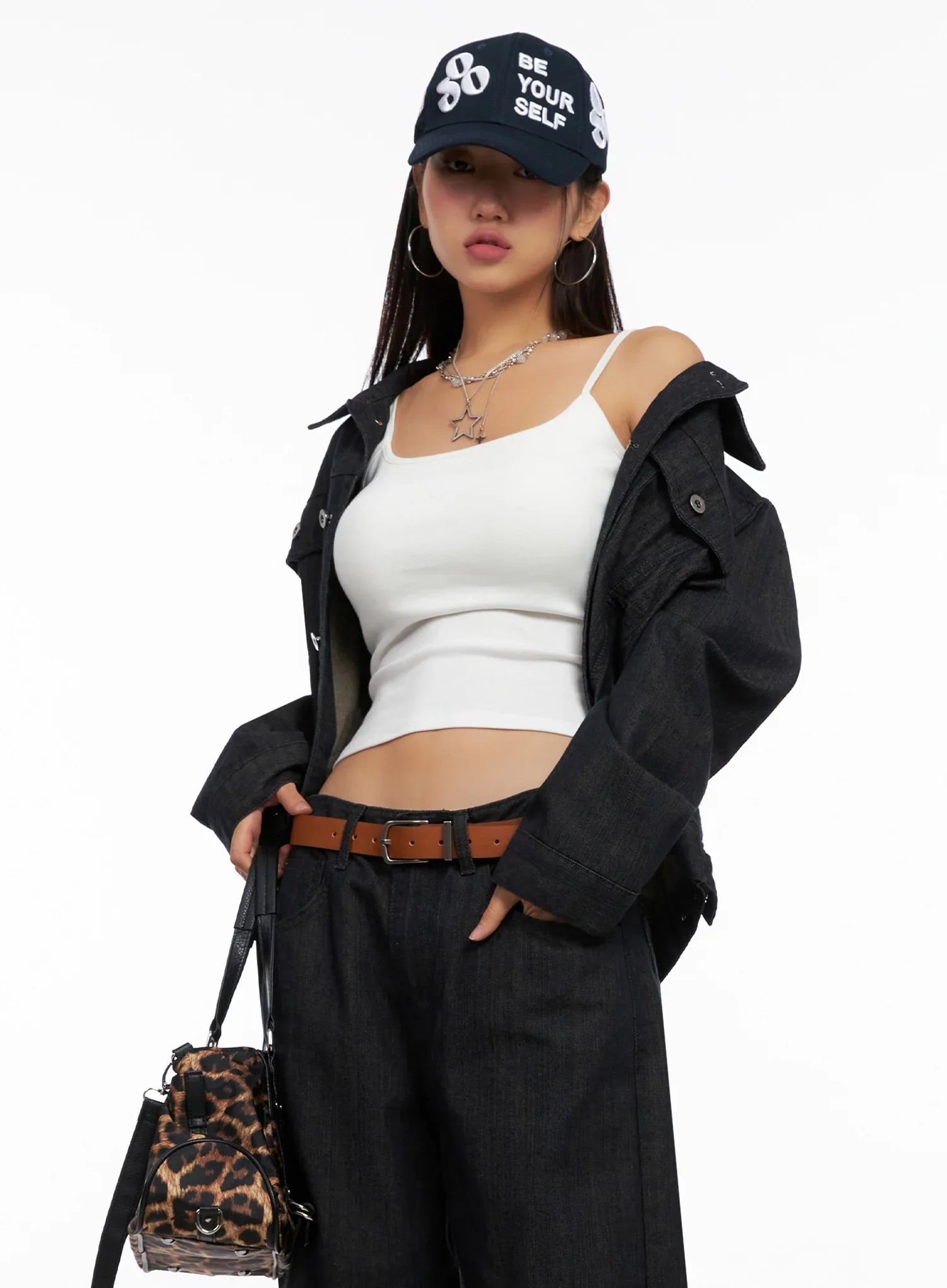 Casual Lettering Cap IG527 - Image 3