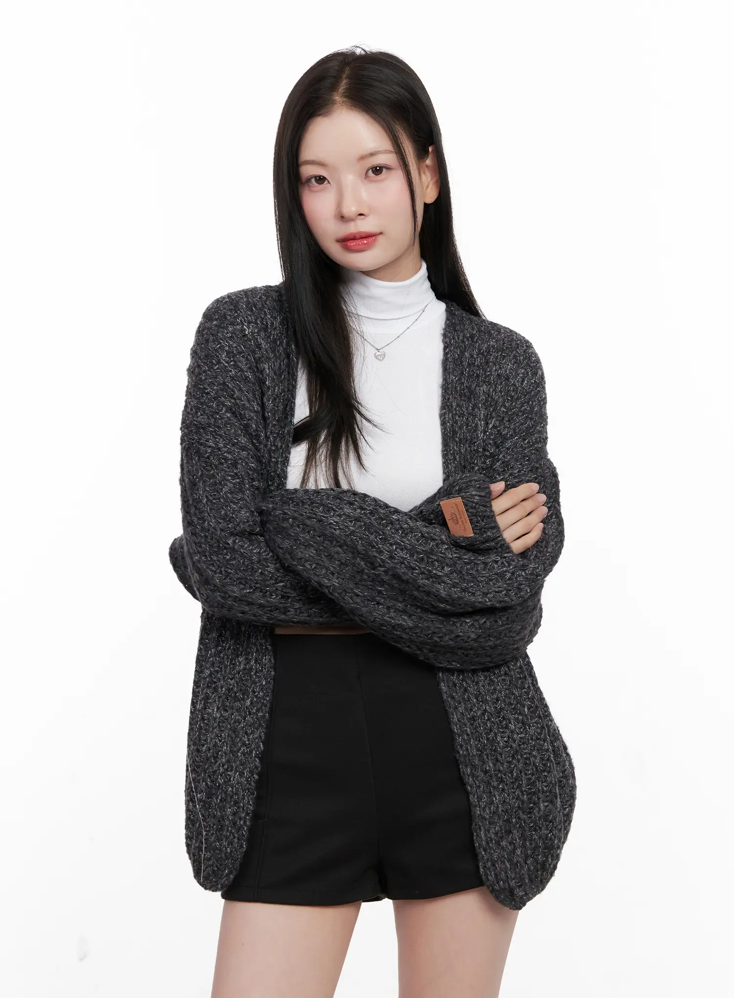 Casual Loose Fit Cardigan CN504 - Image 10