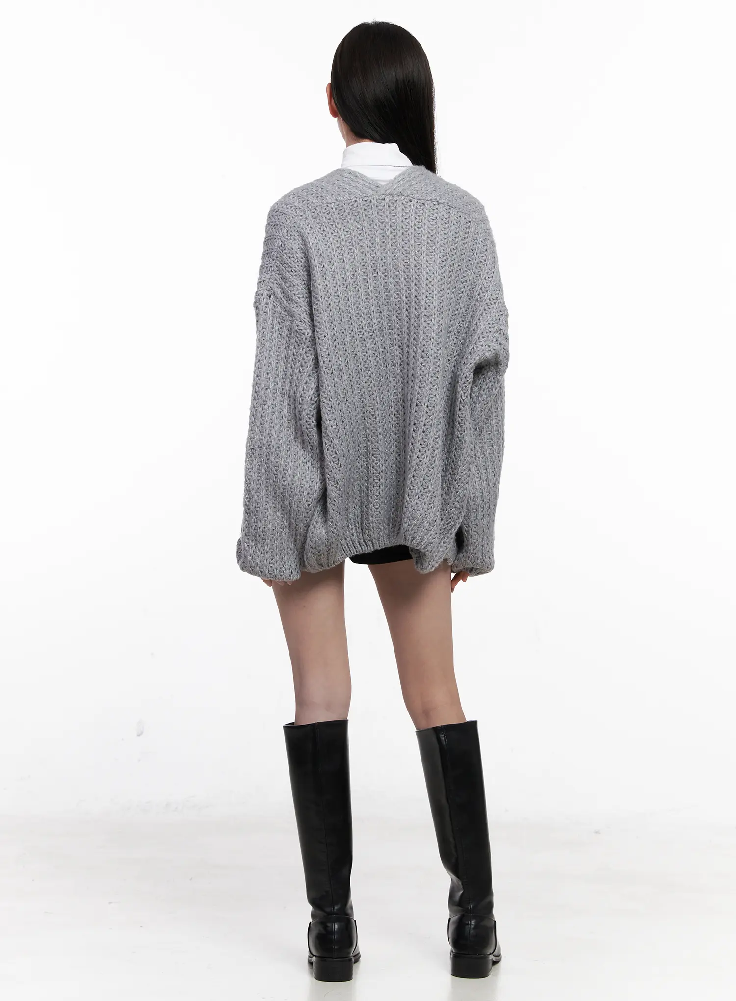 Casual Loose Fit Cardigan CN504 - Image 9
