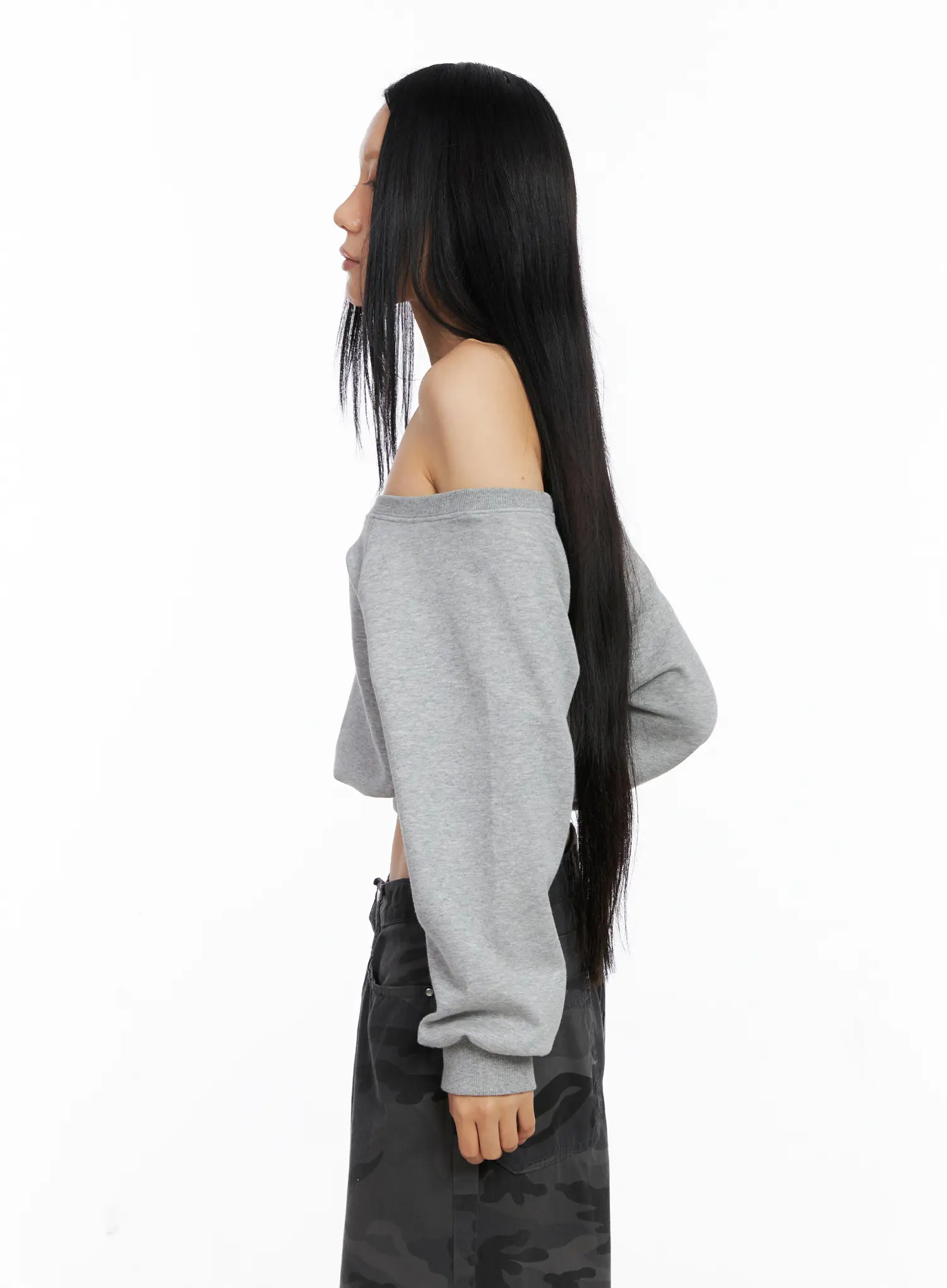Casual Off-Shoulder Pullover CS511 - Image 7