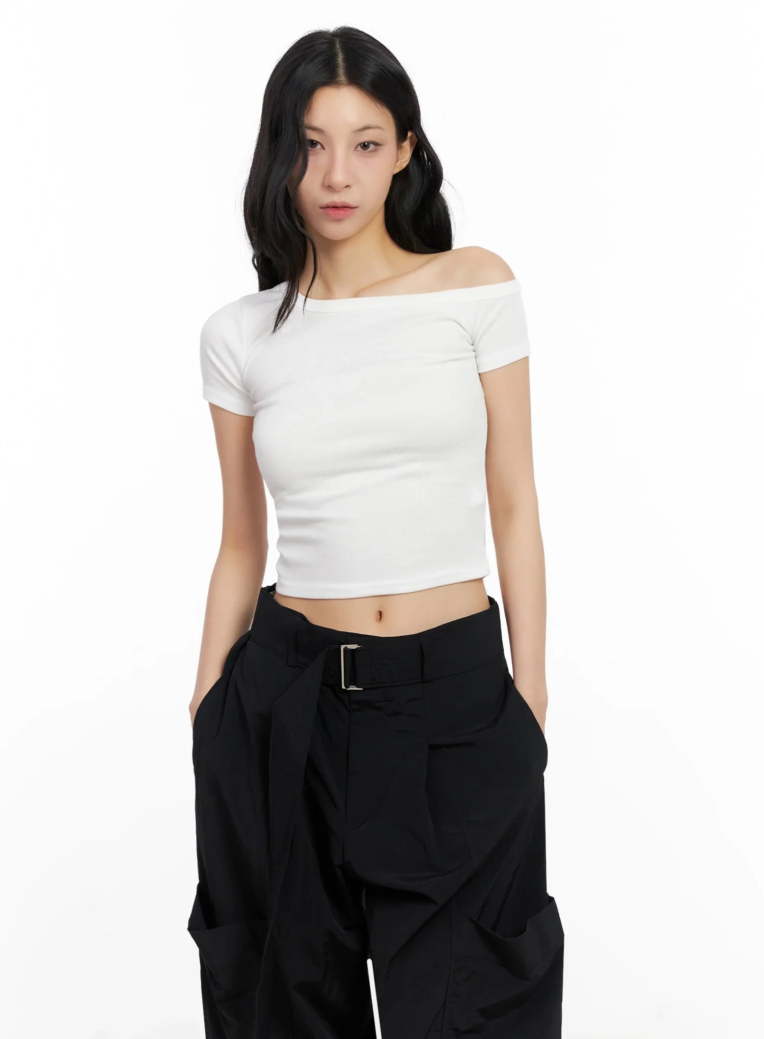 Casual Off-Shoulder Top IG508 - Image 16
