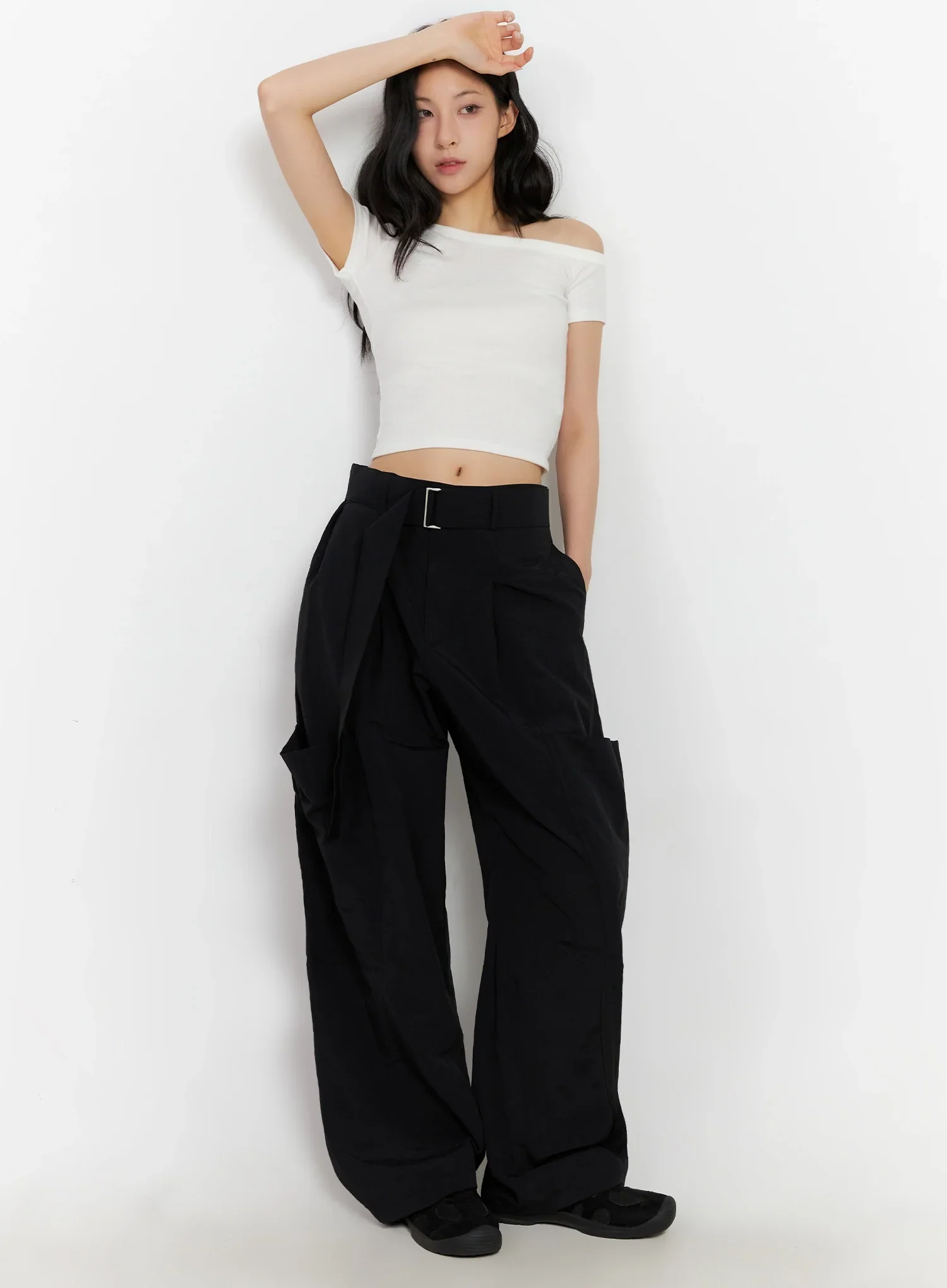 Casual Off-Shoulder Top IG508 - Image 2