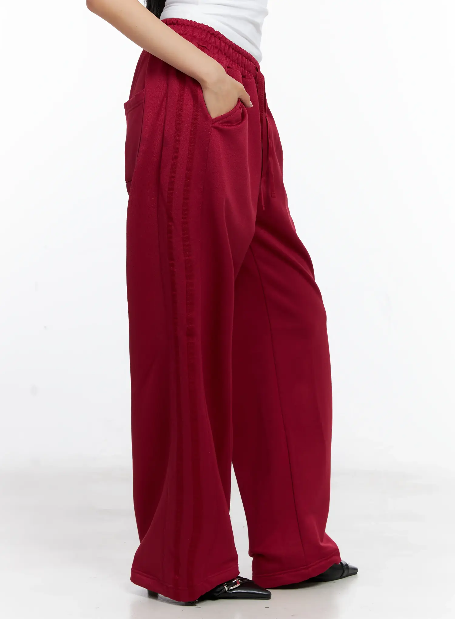 Casual Wide-Leg Track Pants CL529 - Image 3