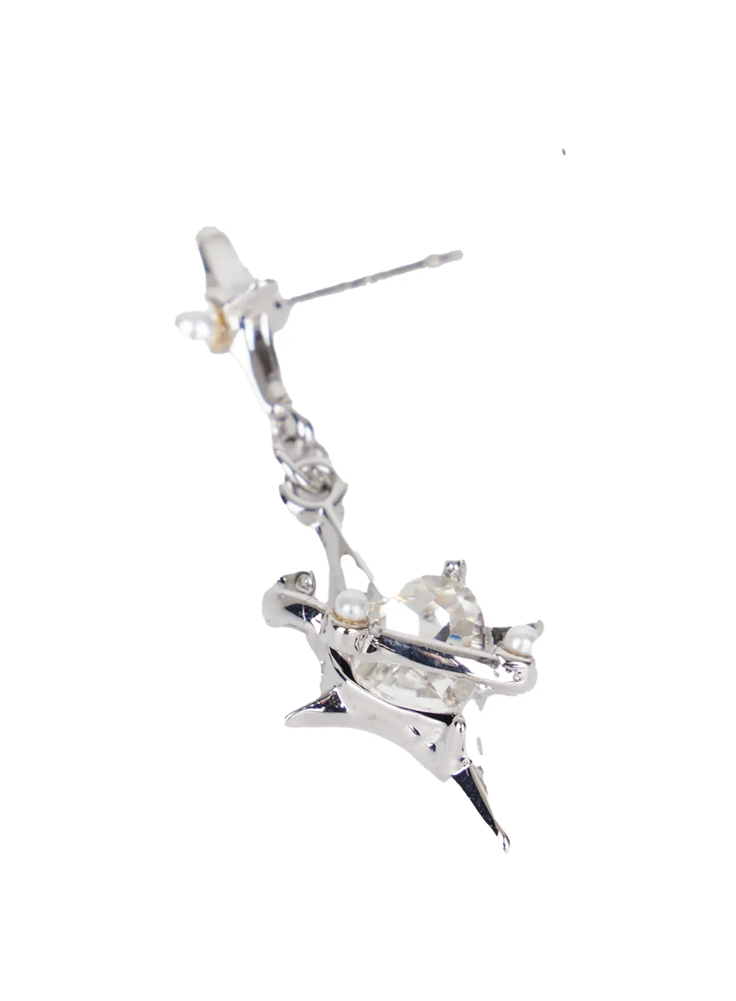 Charm Crystal Dangle Earrings CO514 - Image 4