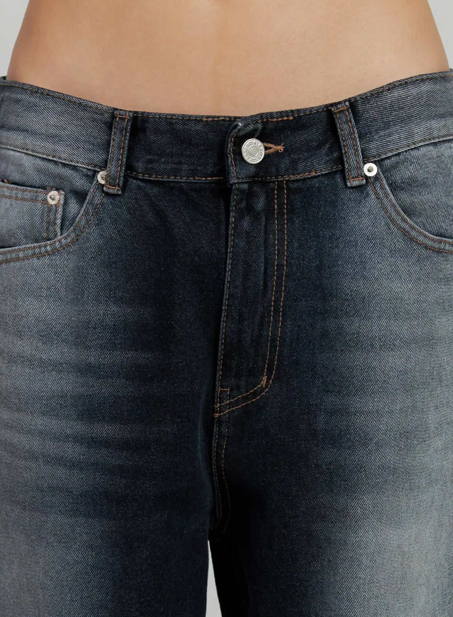 Chaya Washed Wide Jeans IJ505 - Image 4