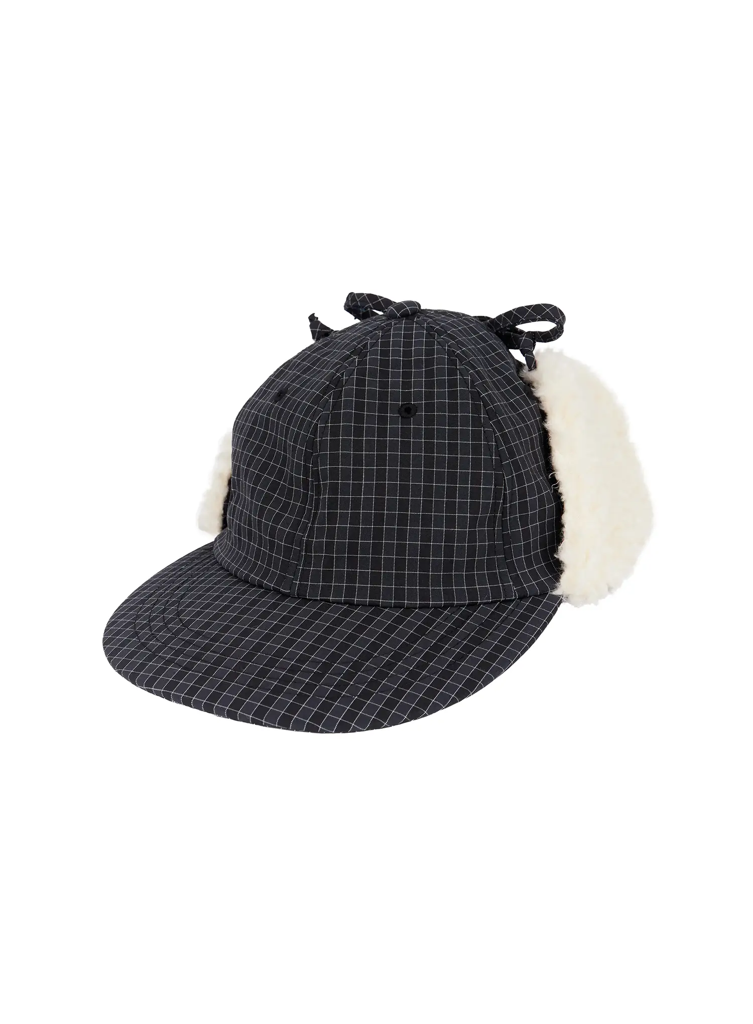 Checkered Earflap Winter Cap ID523 - Image 15