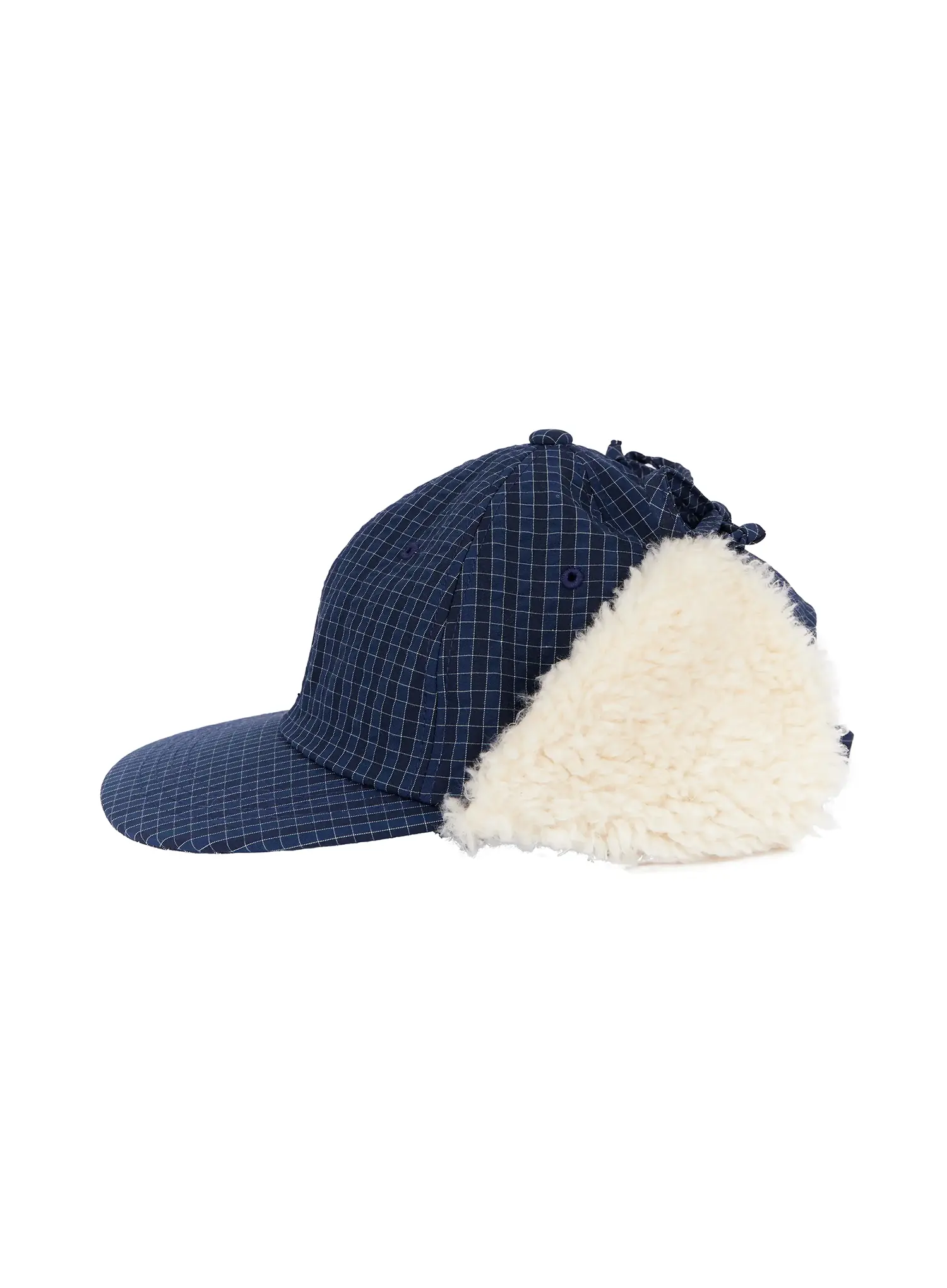 Checkered Earflap Winter Cap ID523 - Image 9