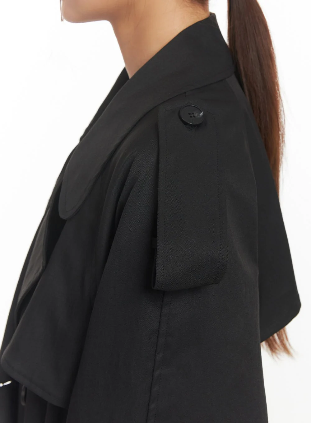 Chic Buckle Trench Coat IM513 - Image 3