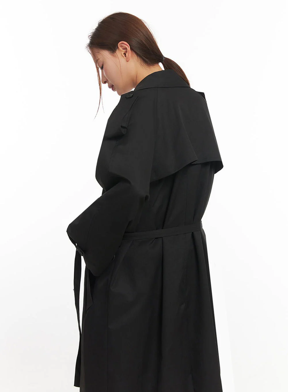 Chic Buckle Trench Coat IM513 - Image 9