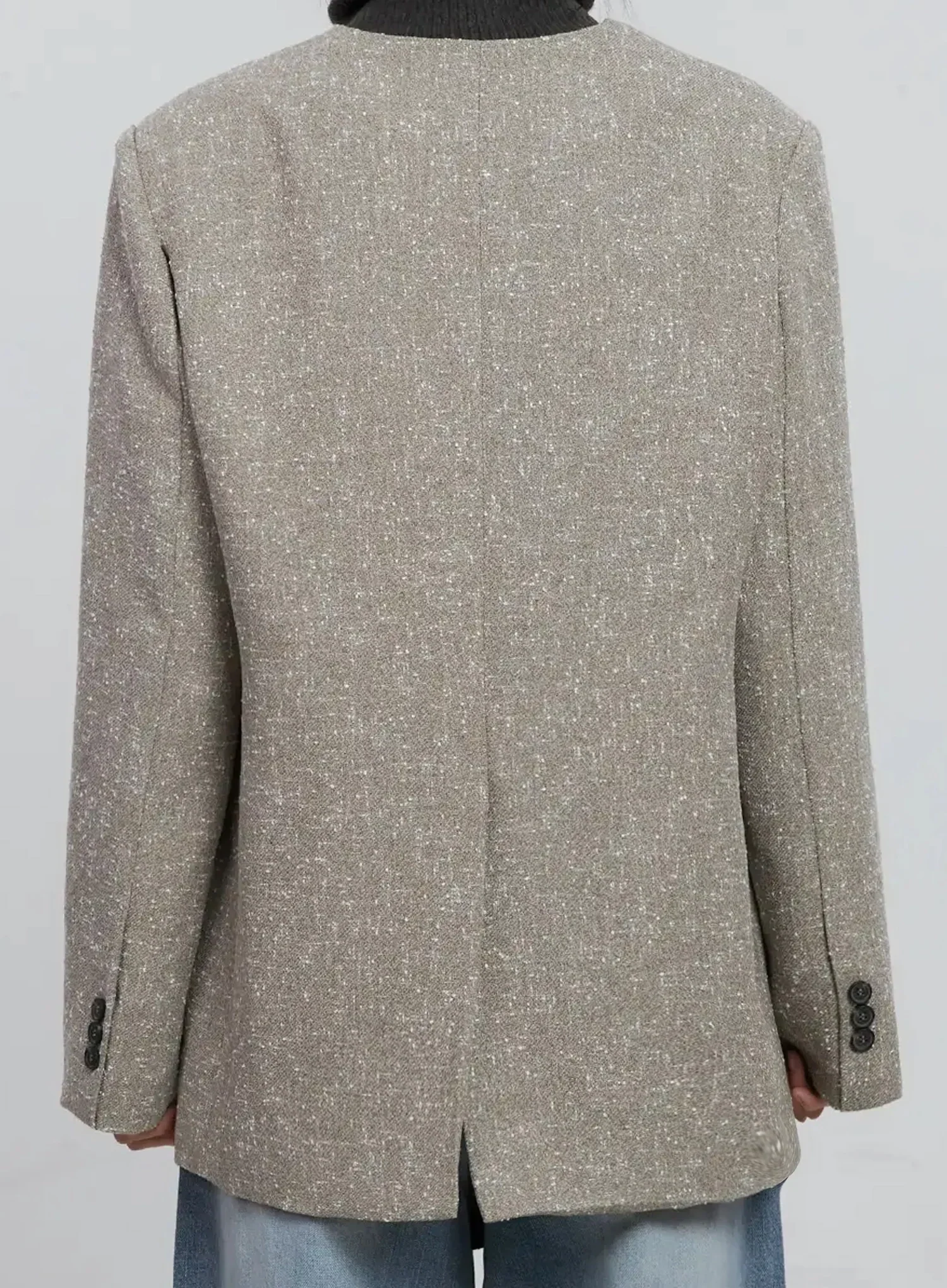 Chic Button-Up Jacket IS515 - Image 8