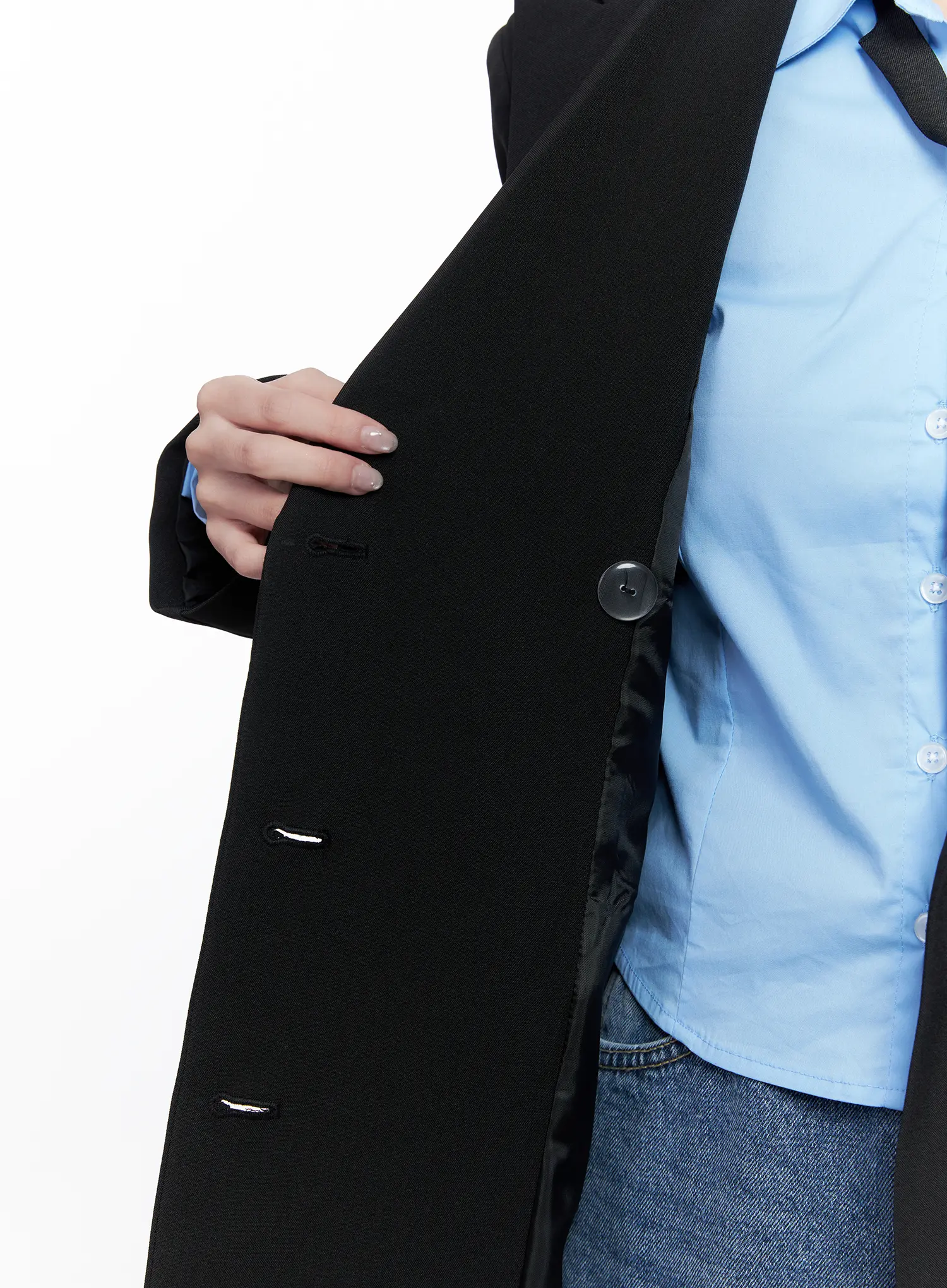 Chic Oversized Blazer CS519 - Image 5